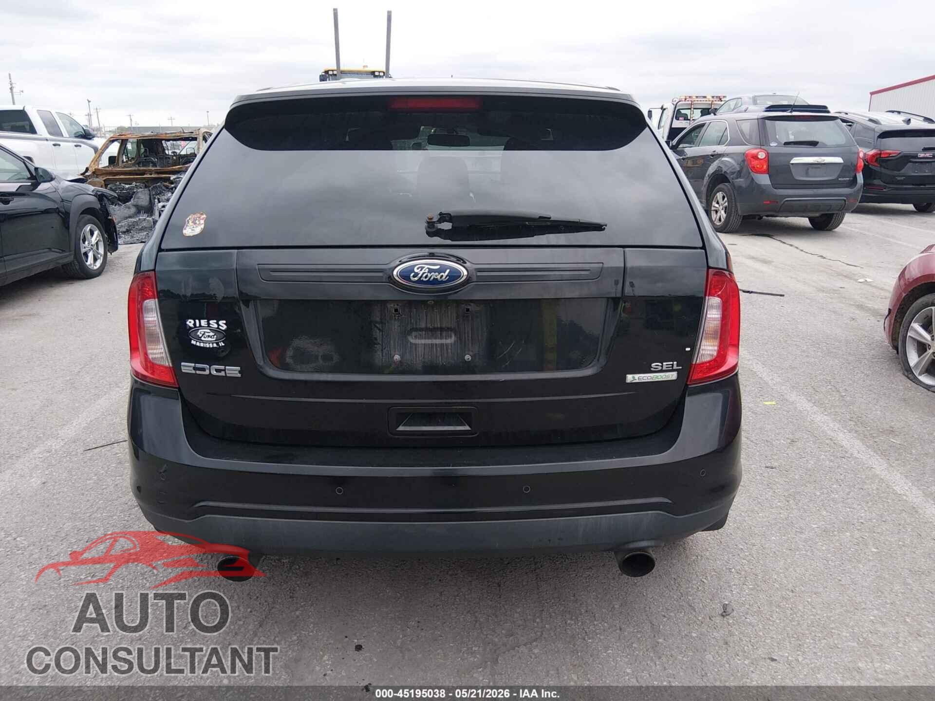 FORD EDGE 2012 - 2FMDK3J93CBA06108