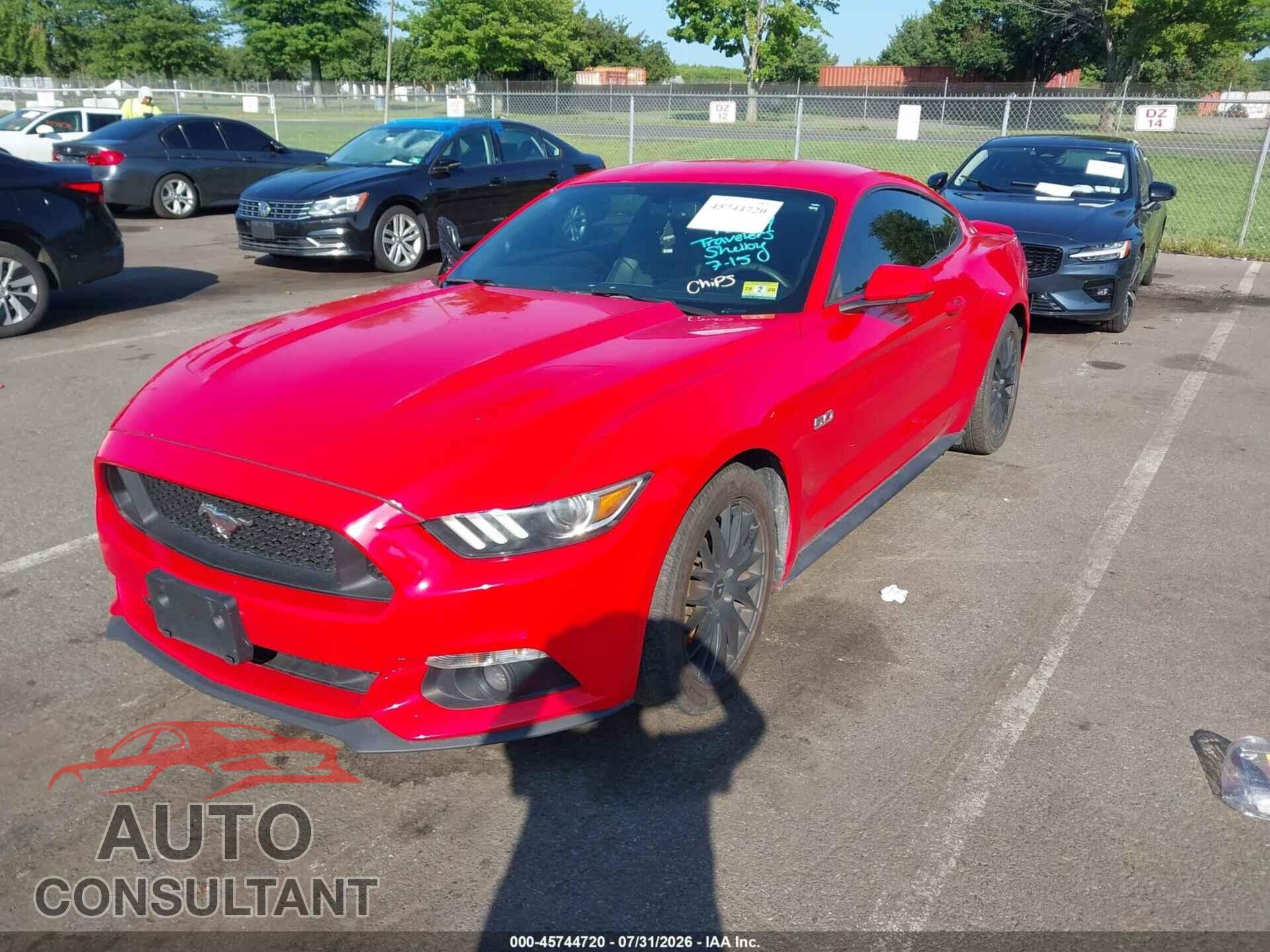 FORD MUSTANG 2017 - 1FA6P8CF0H5255322