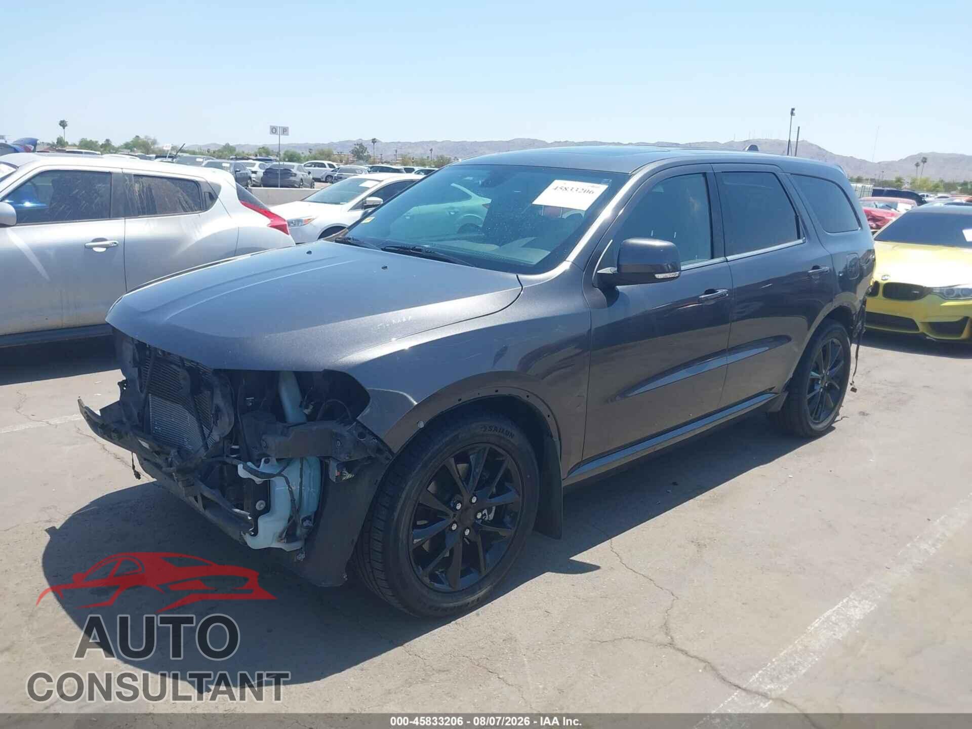 DODGE DURANGO 2017 - 1C4SDJCT9HC881199