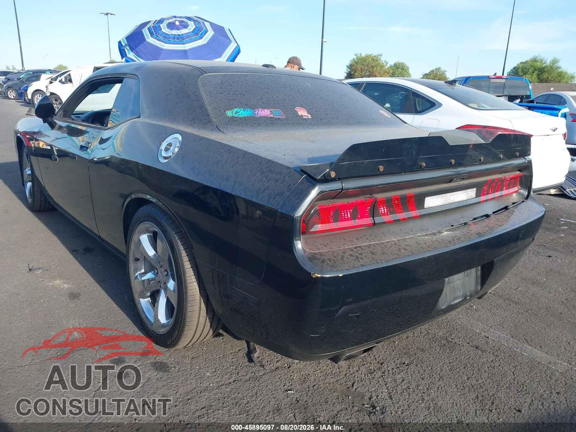 DODGE CHALLENGER 2012 - 2C3CDYAG0CH186848