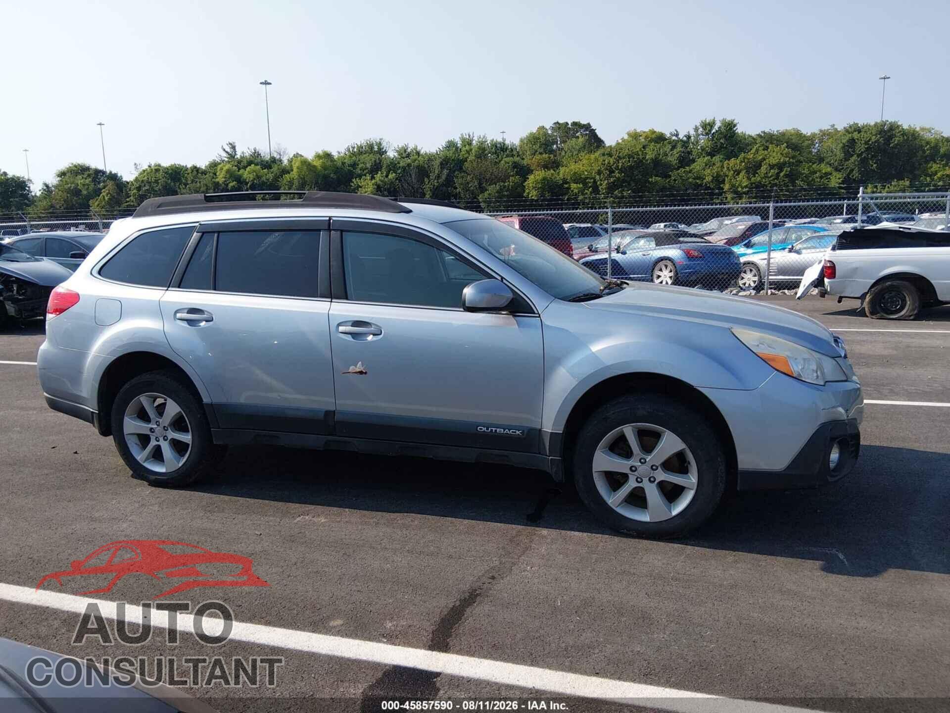 SUBARU OUTBACK 2014 - 4S4BRCCC4E3222662