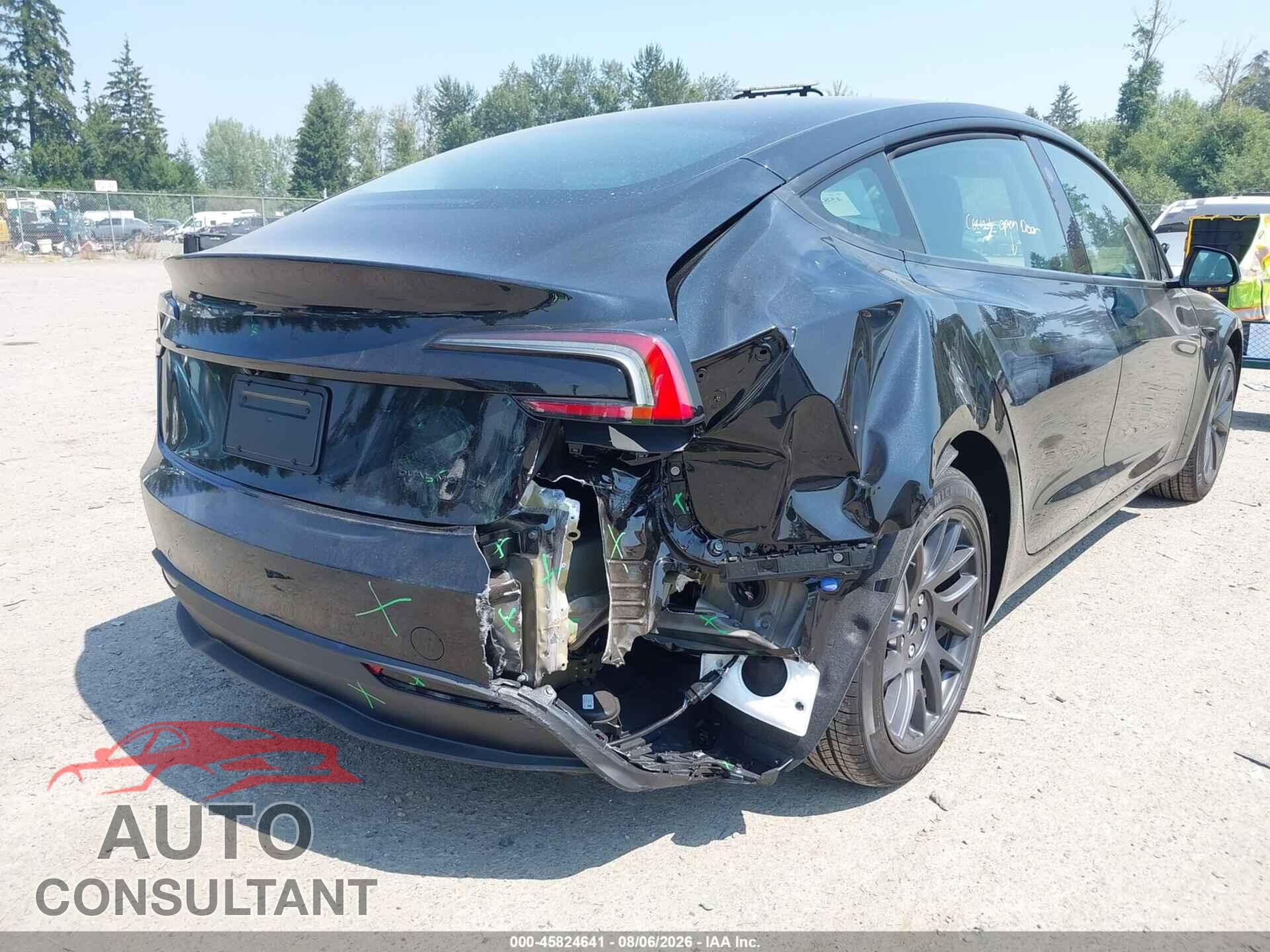 TESLA MODEL 3 2026 - 5YJ3E1EB6TF183909