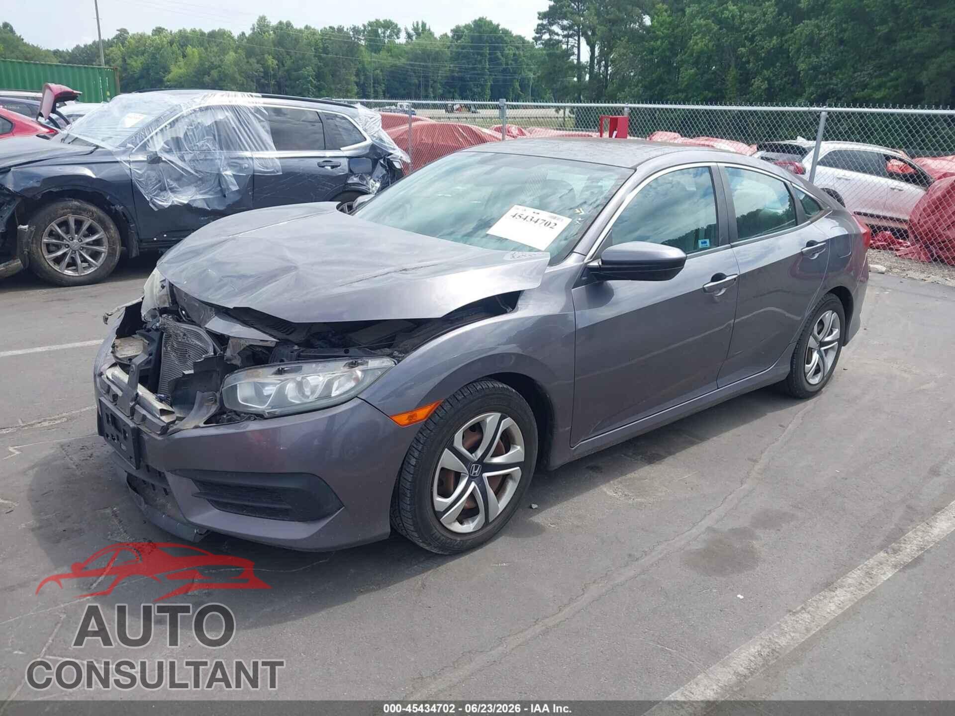 HONDA CIVIC 2017 - 19XFC2F53HE026580