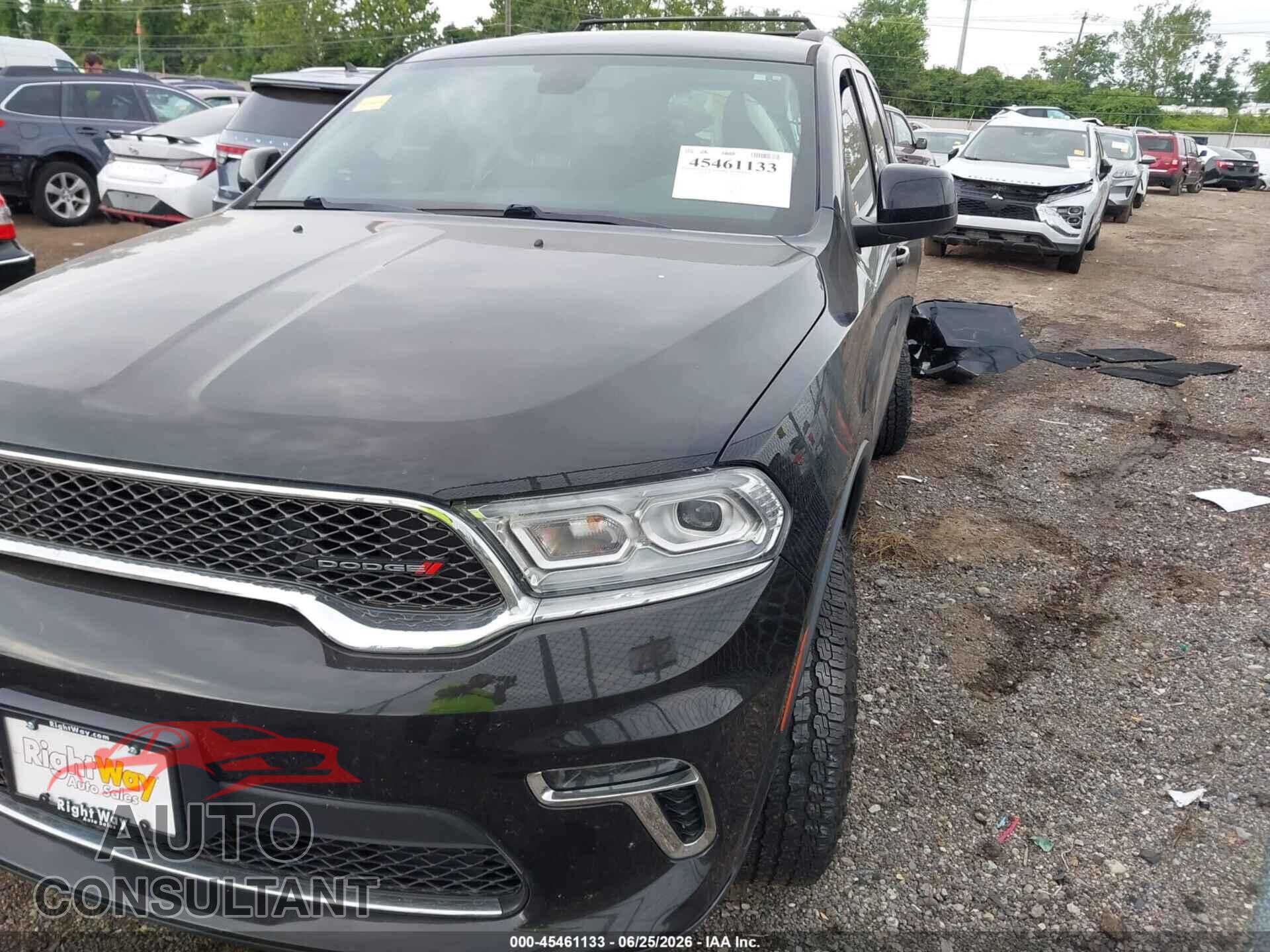 DODGE DURANGO 2021 - 1C4RDJAG9MC609475