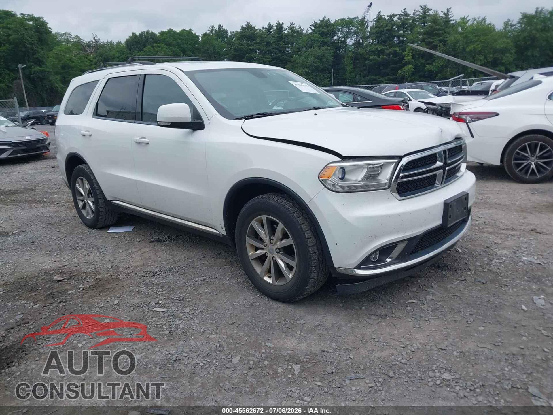DODGE DURANGO 2015 - 1C4RDJDG7FC889024