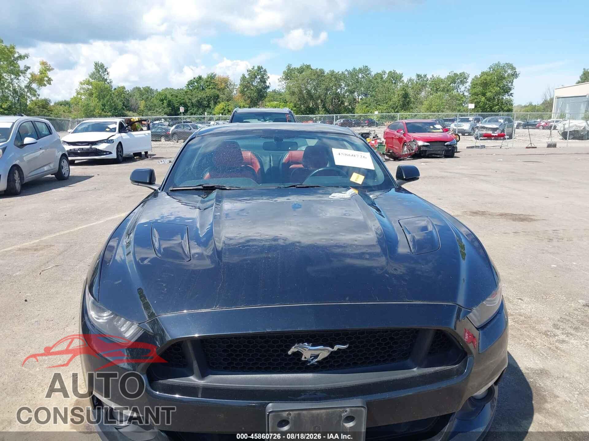 FORD MUSTANG 2017 - 1FA6P8CF7H5256385