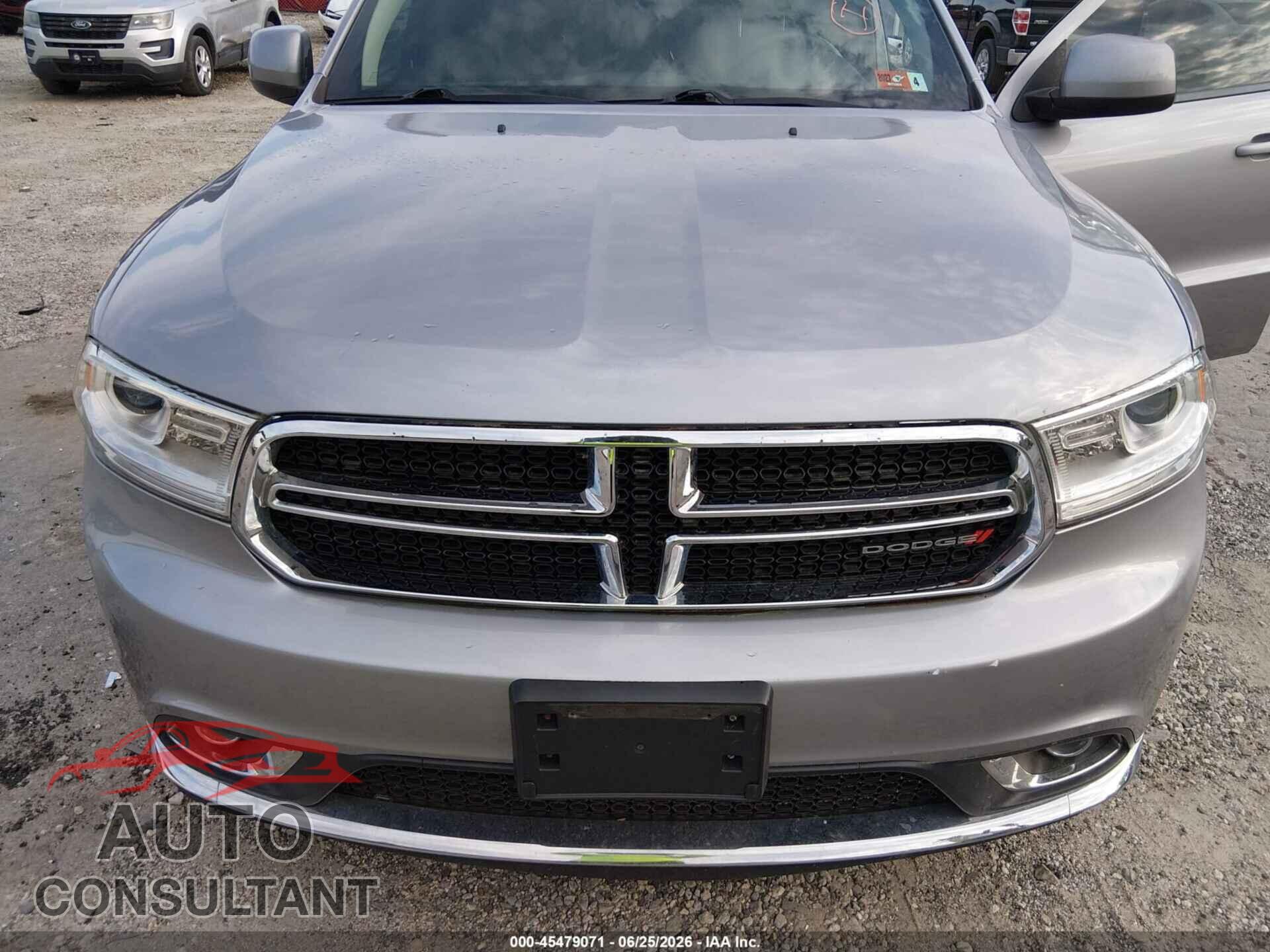 DODGE DURANGO 2019 - 1C4RDJAG3KC738602