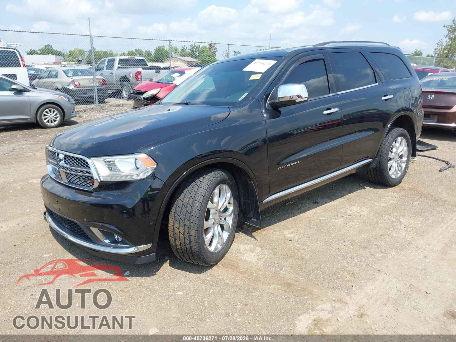 DODGE DURANGO 2018 - 1C4RDJEG8JC362648