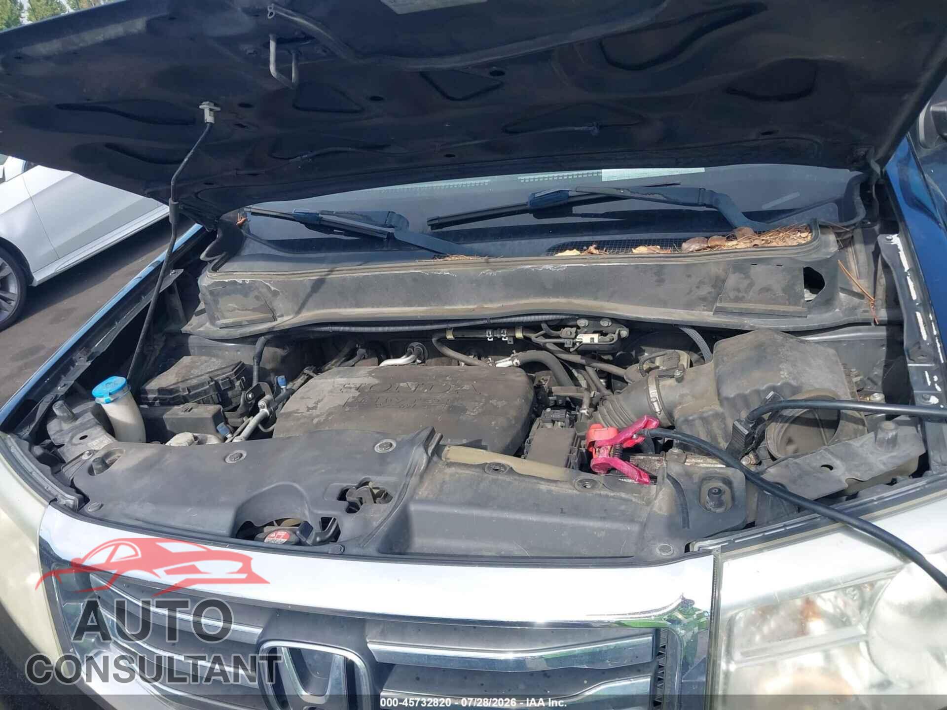 HONDA PILOT 2013 - 5FNYF3H28DB036809