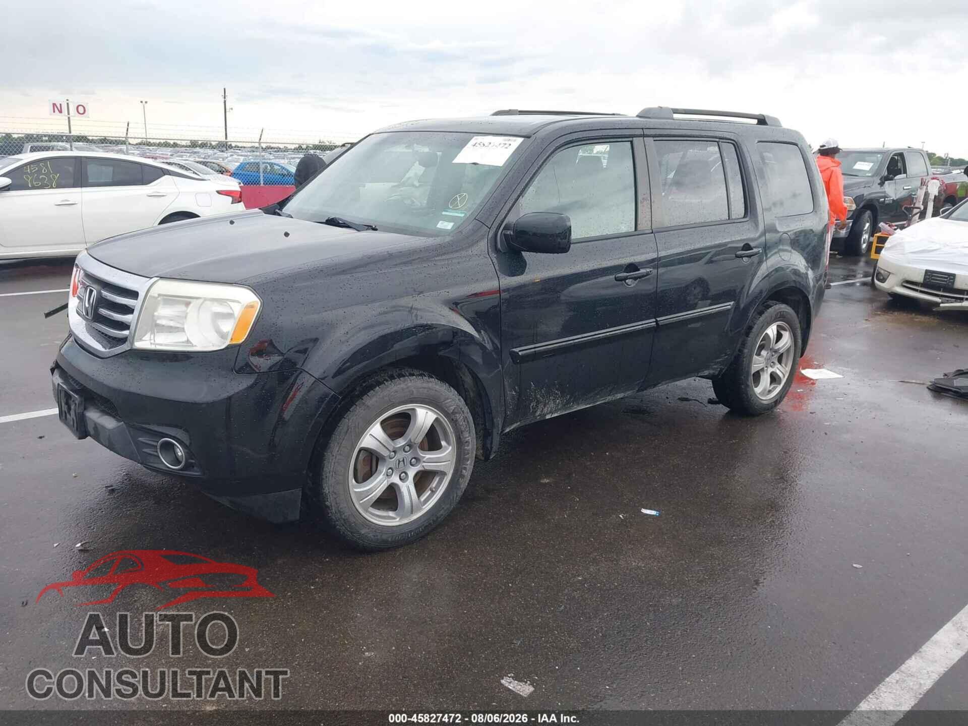 HONDA PILOT 2012 - 5FNYF4H53CB083244