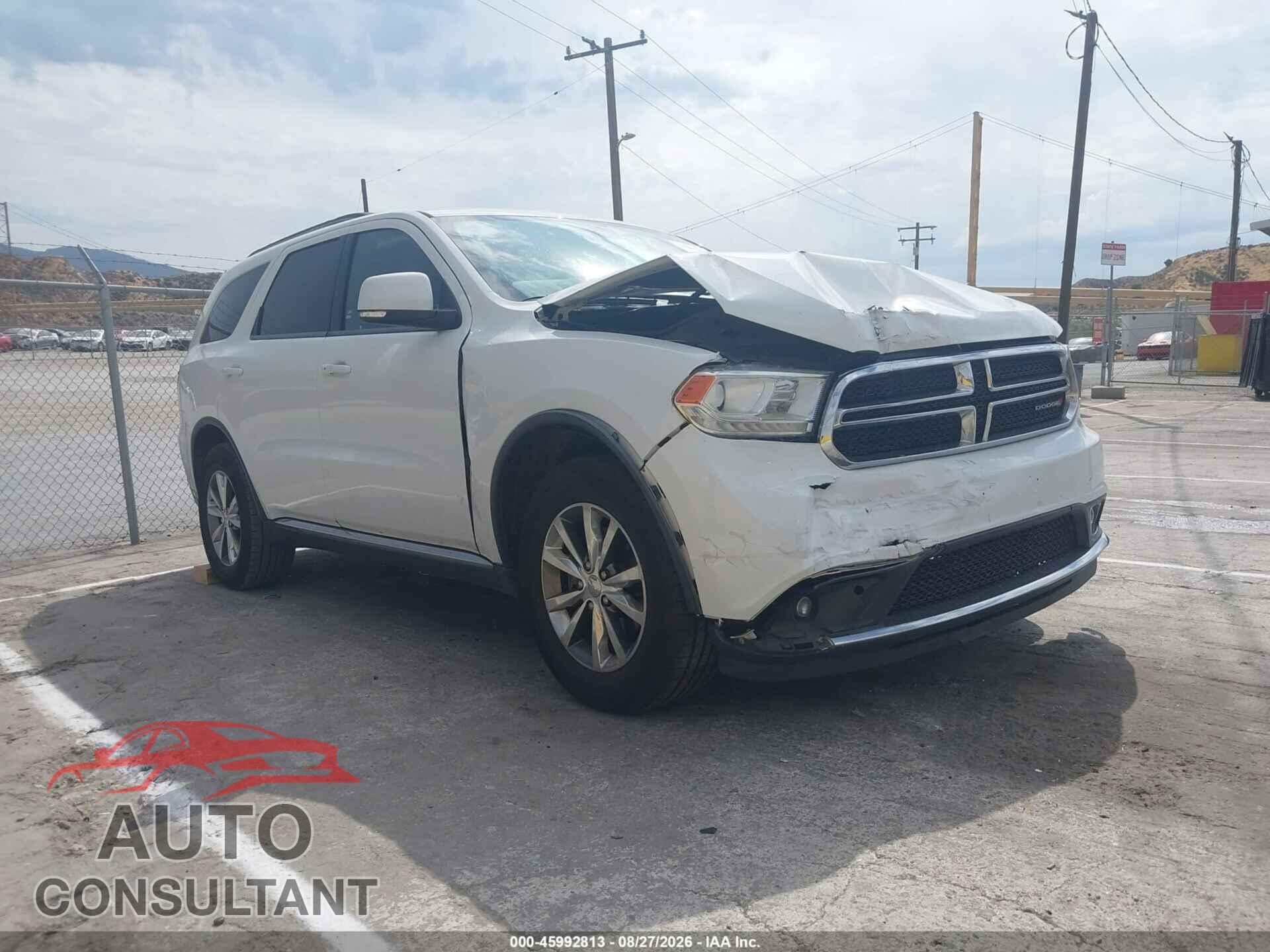 DODGE DURANGO 2015 - 1C4RDJDG8FC885659