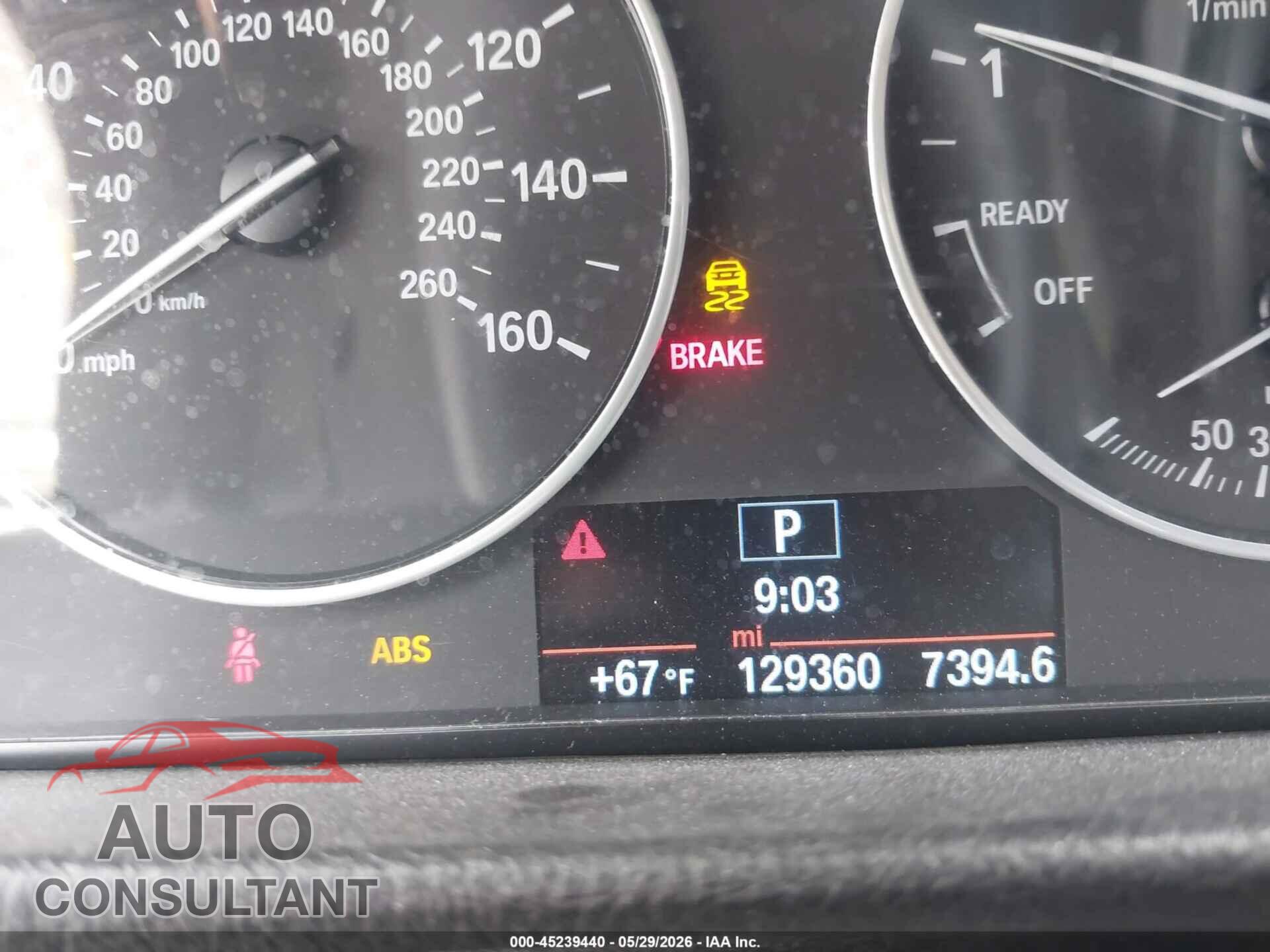 BMW 328I 2015 - WBA3C1C52FK117882