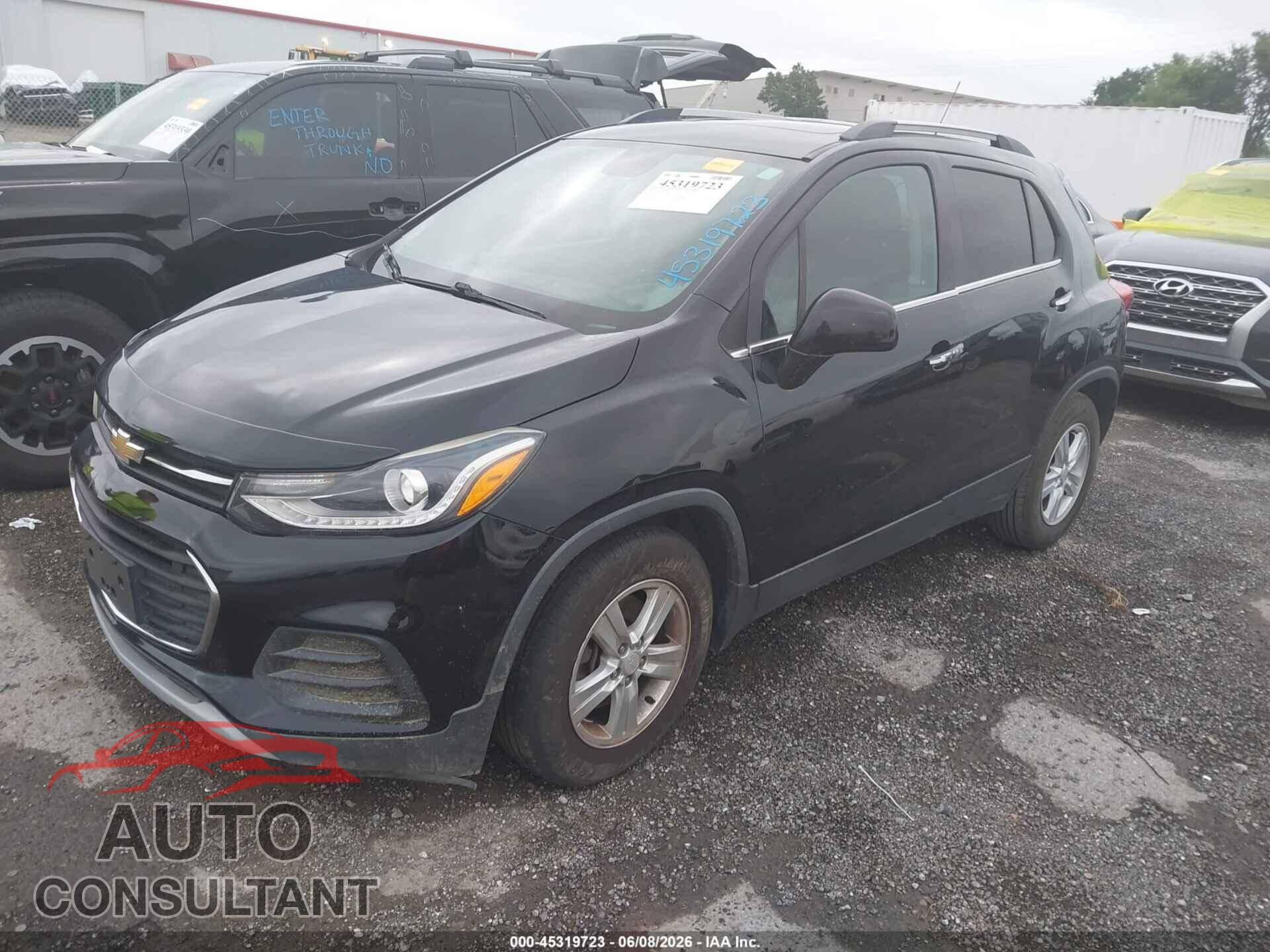 CHEVROLET TRAX 2017 - 3GNCJLSB3HL234617