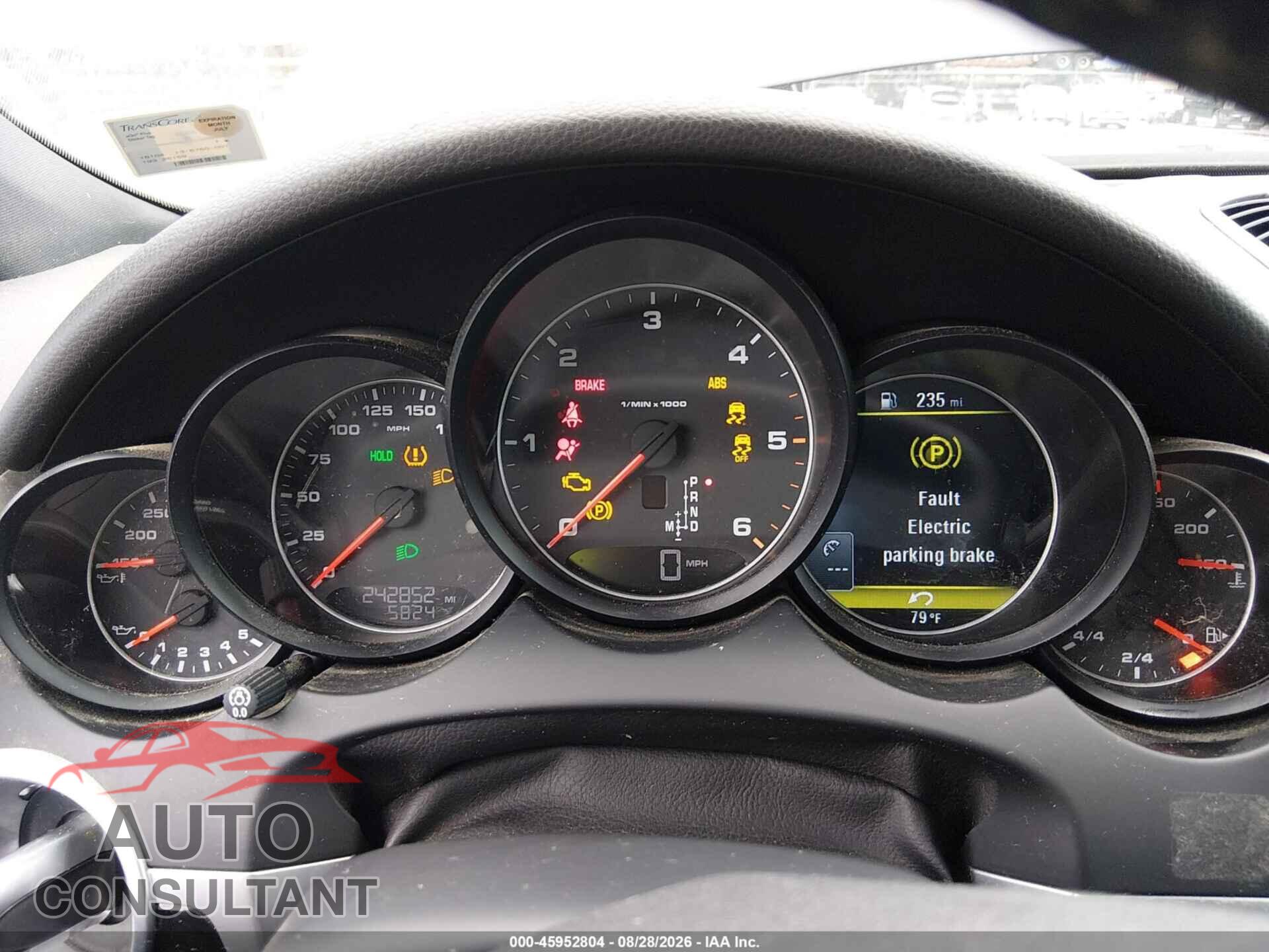 PORSCHE CAYENNE 2014 - WP1AF2A28ELA32410