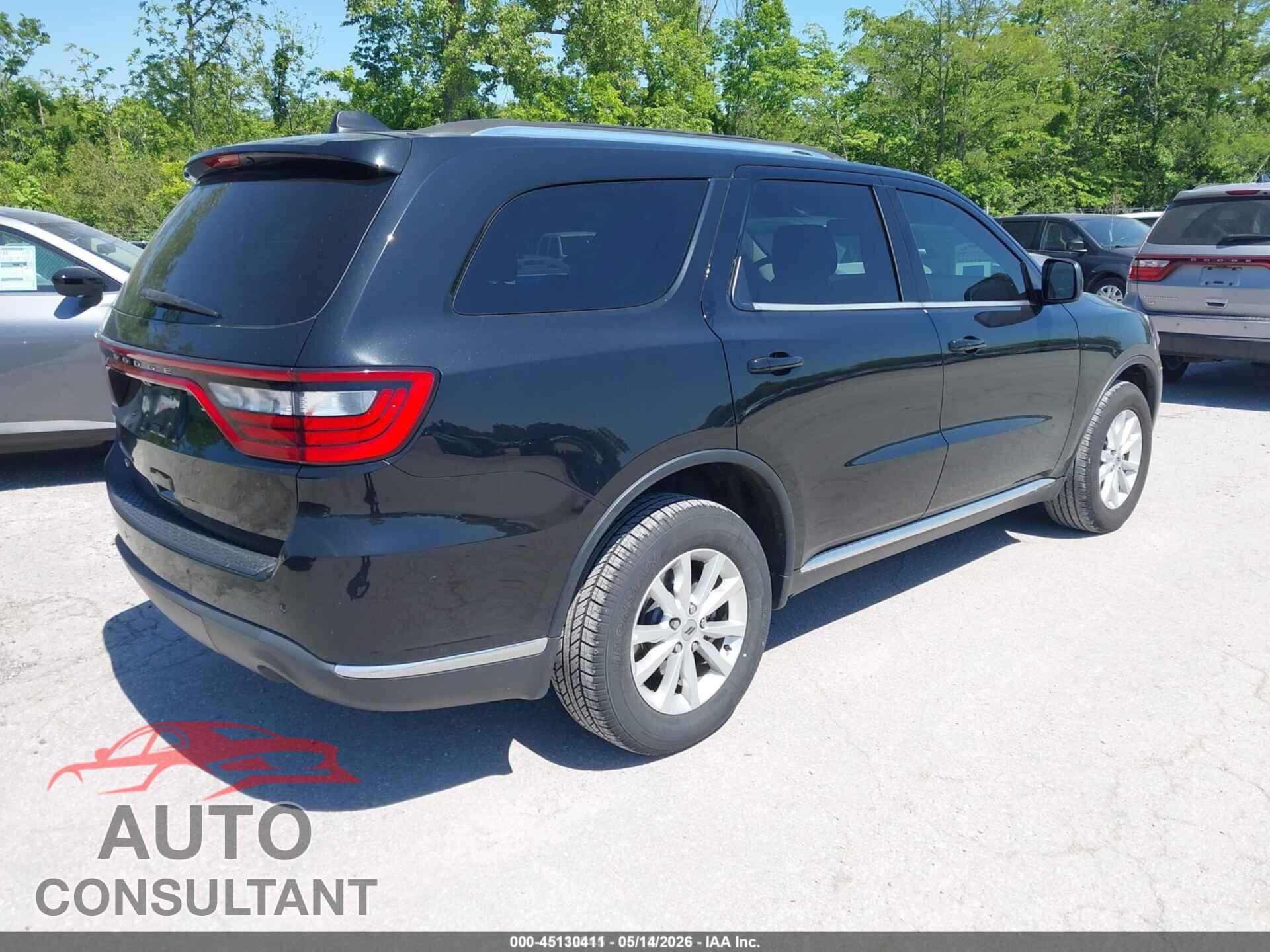 DODGE DURANGO 2019 - 1C4RDJAG6KC839780