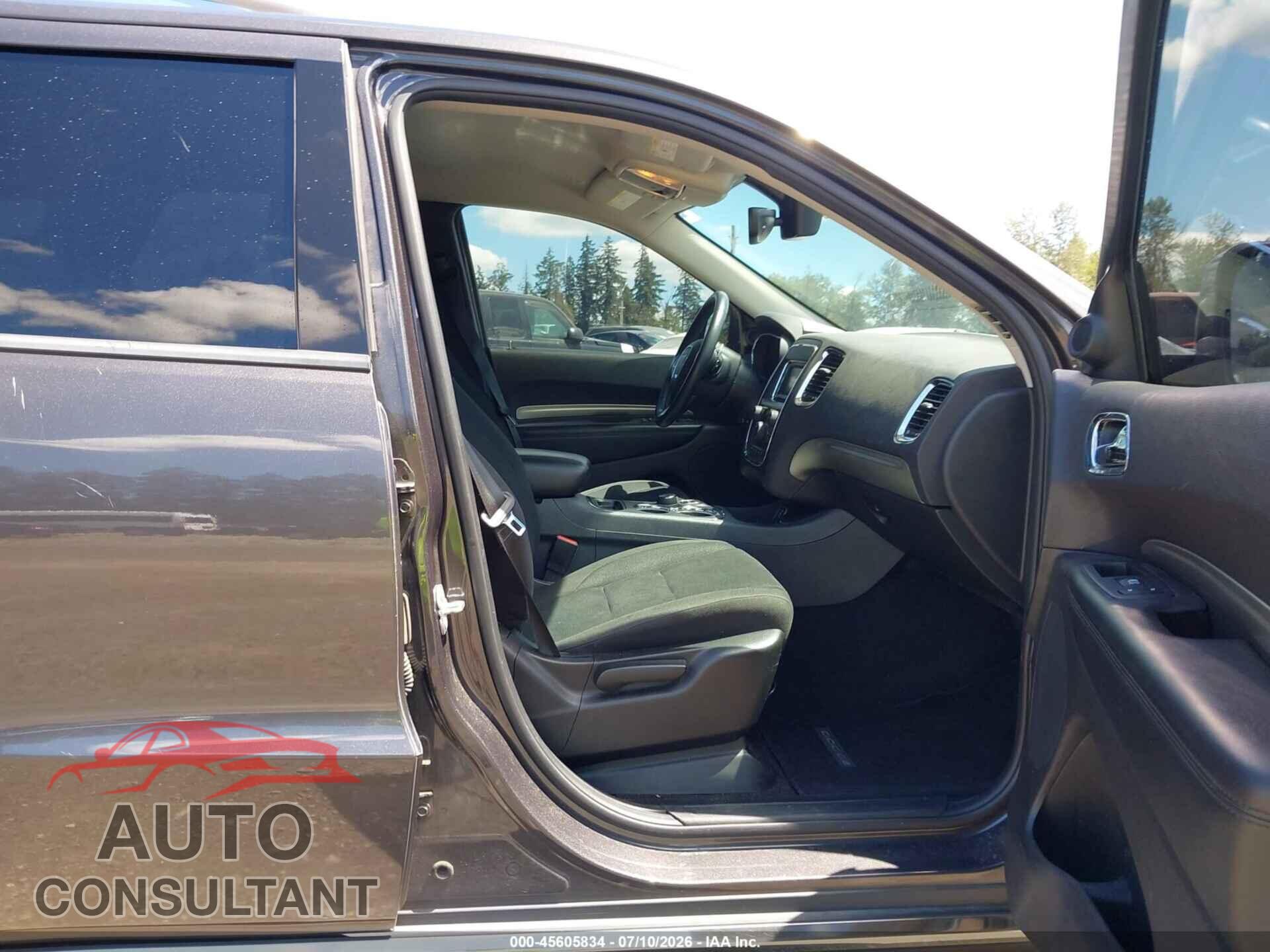 DODGE DURANGO 2017 - 1C4RDJAG1HC883694