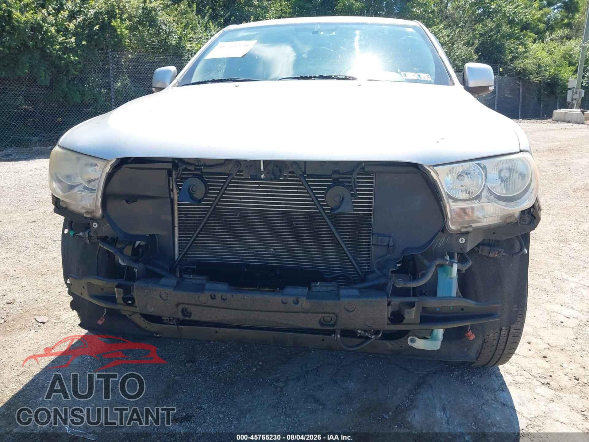 DODGE DURANGO 2011 - 1D4RE4GG2BC732377