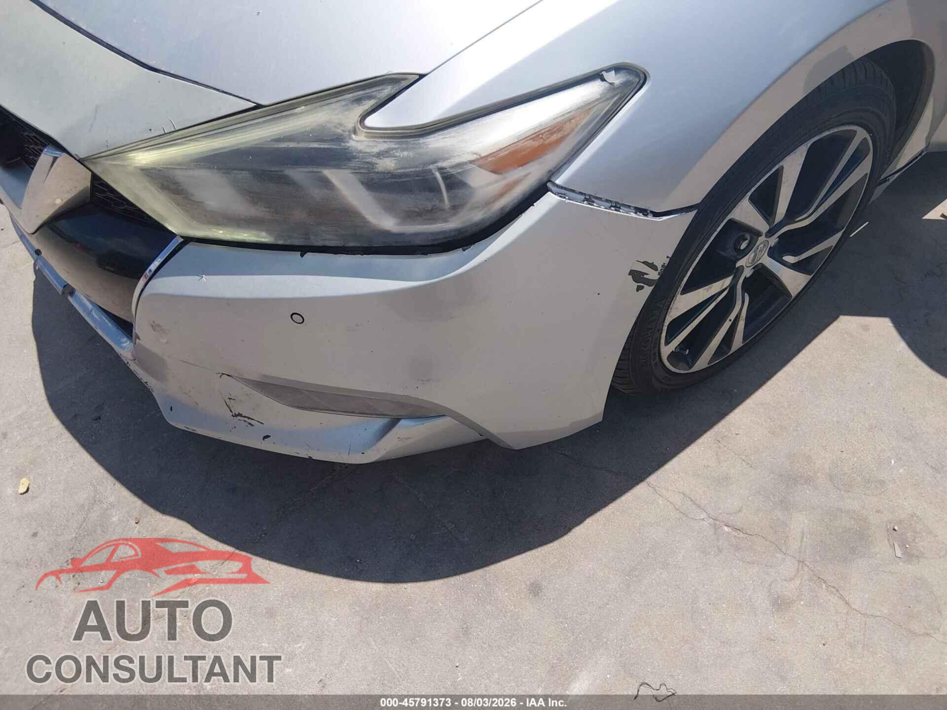 NISSAN MAXIMA 2017 - 1N4AA6AP3HC426975