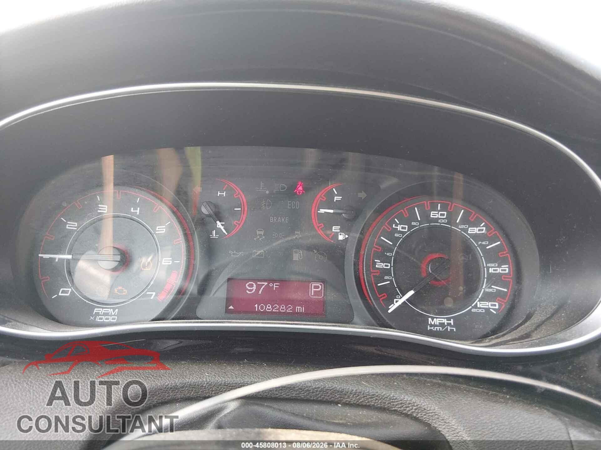 DODGE DART 2013 - 1C3CDFBA4DD332553