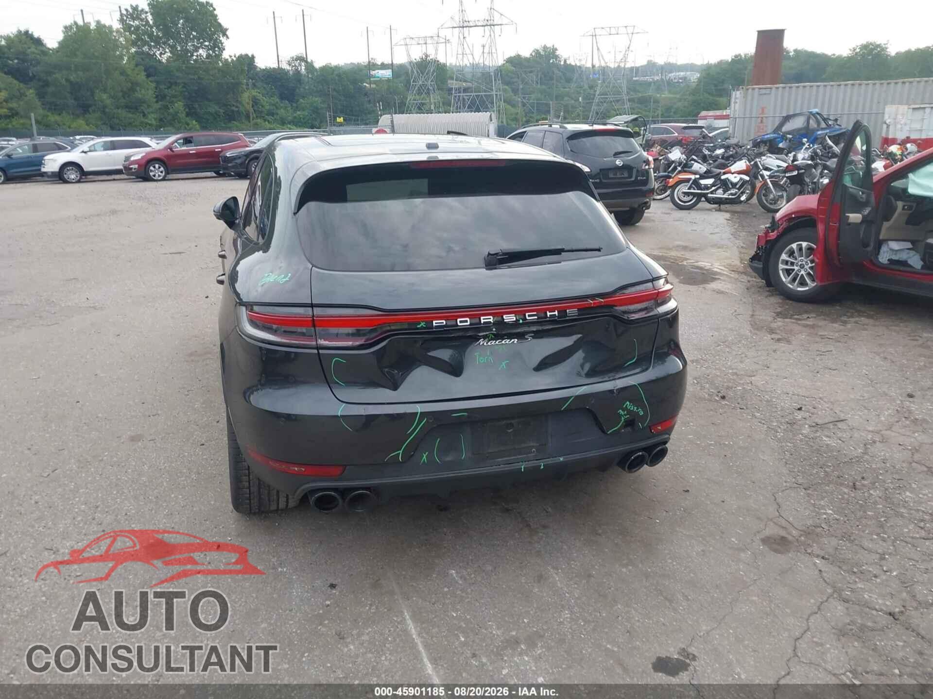 PORSCHE MACAN 2020 - WP1AB2A59LLB31417