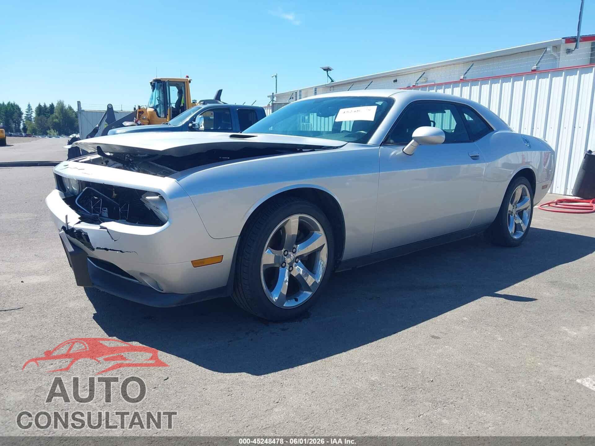 DODGE CHALLENGER 2012 - 2C3CDYAG3CH131133