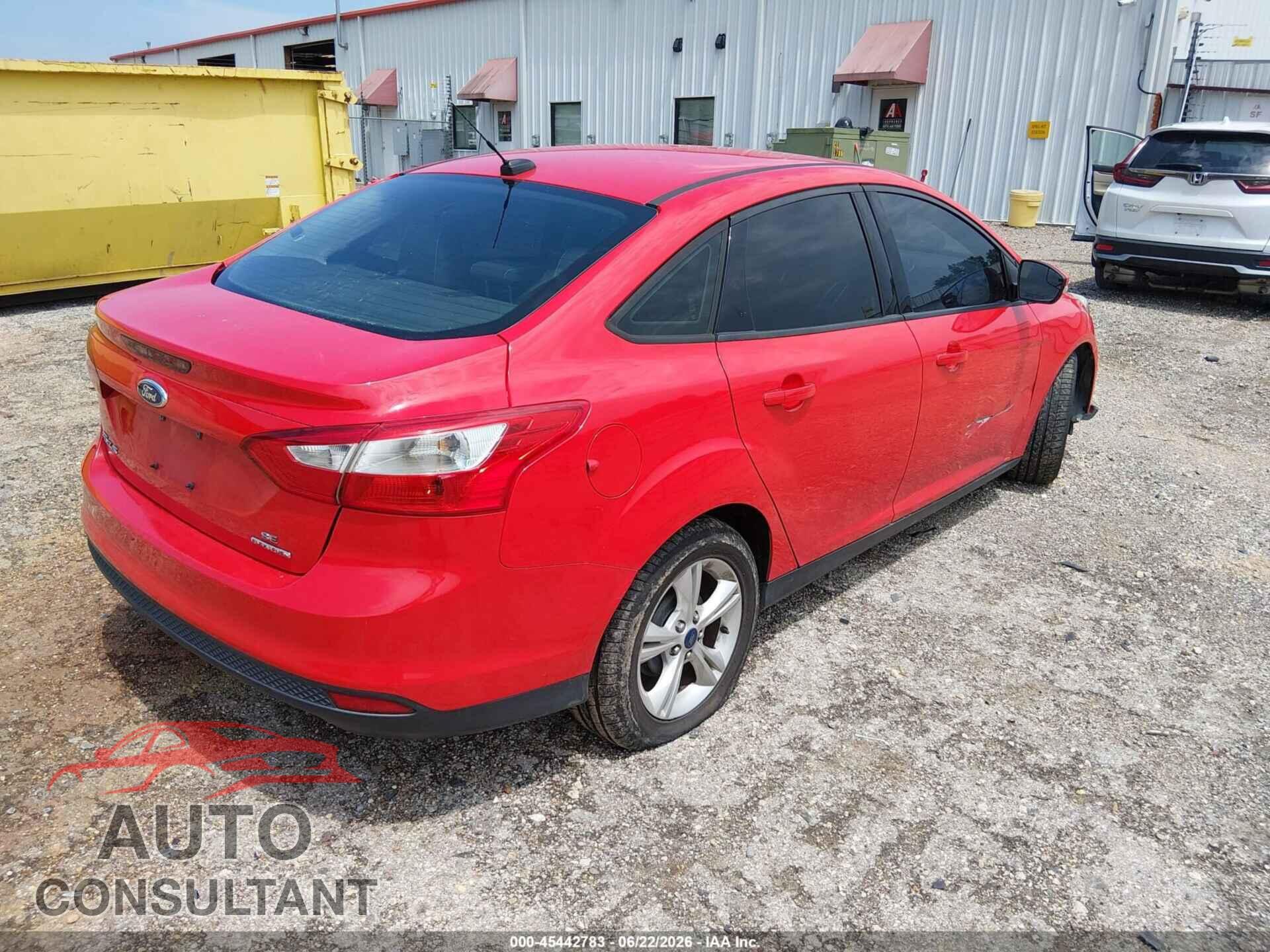 FORD FOCUS 2013 - 1FADP3F20DL297031