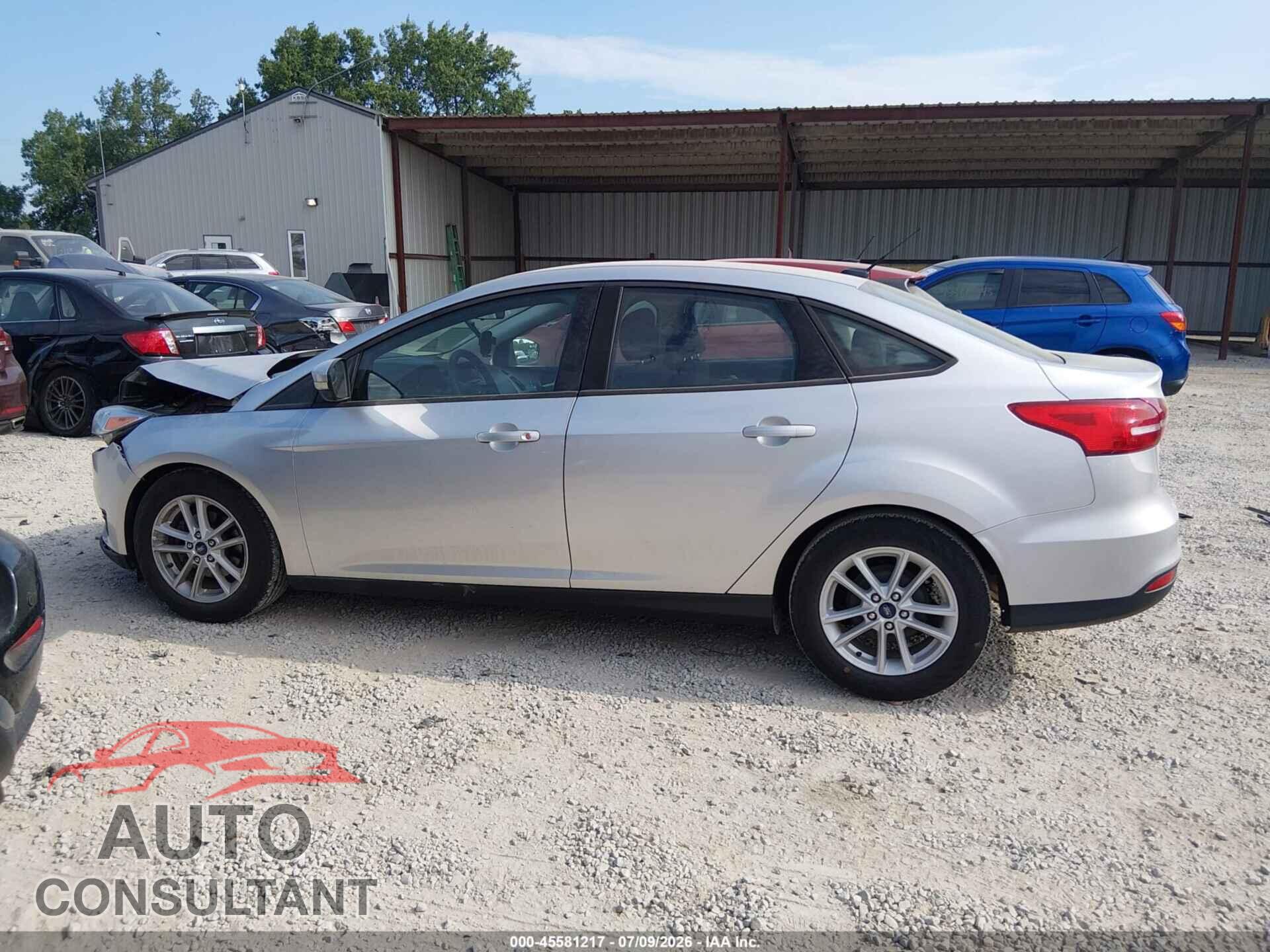 FORD FOCUS 2017 - 1FADP3F20HL309118