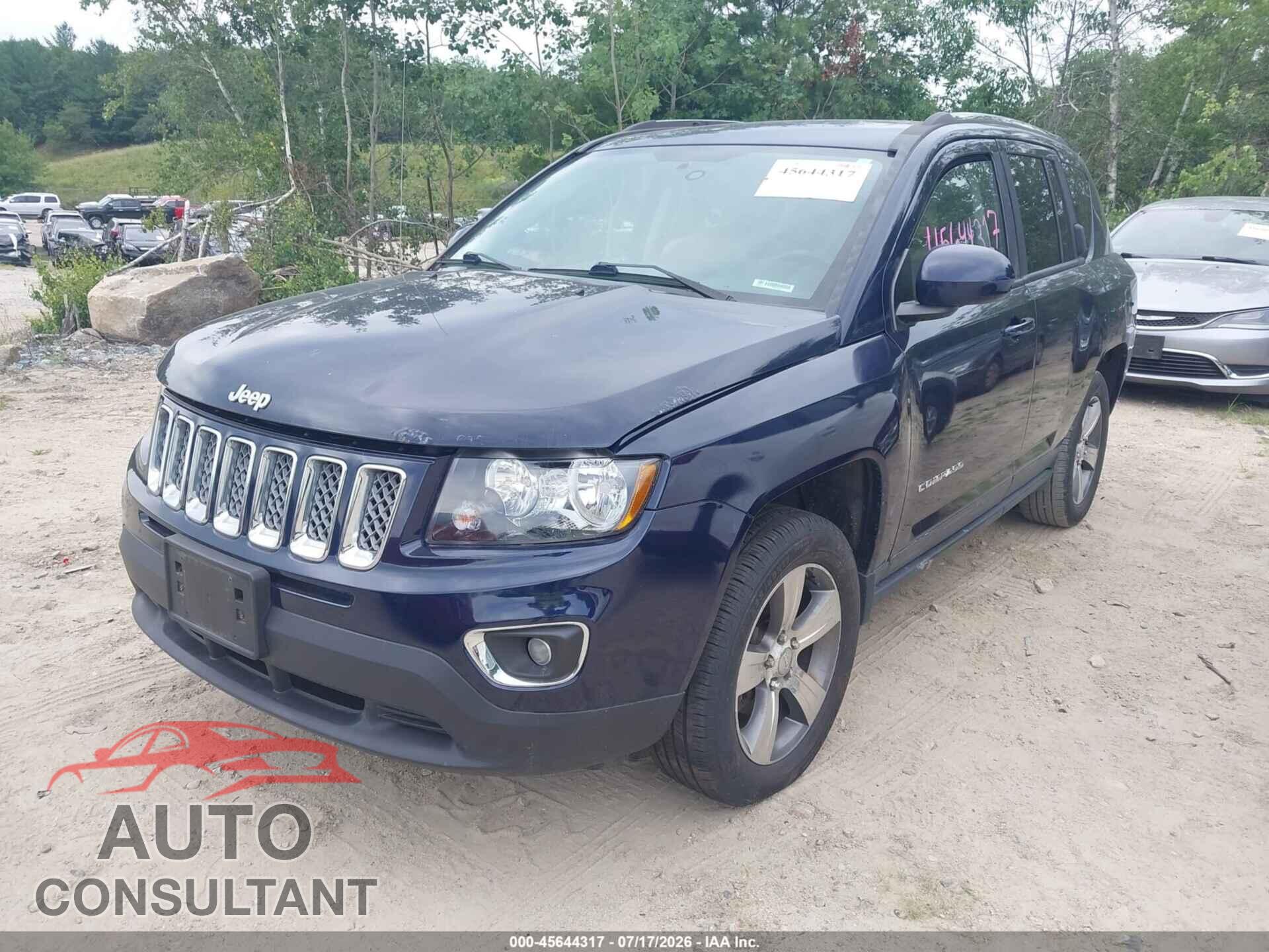 JEEP COMPASS 2017 - 1C4NJDEB4HD112731