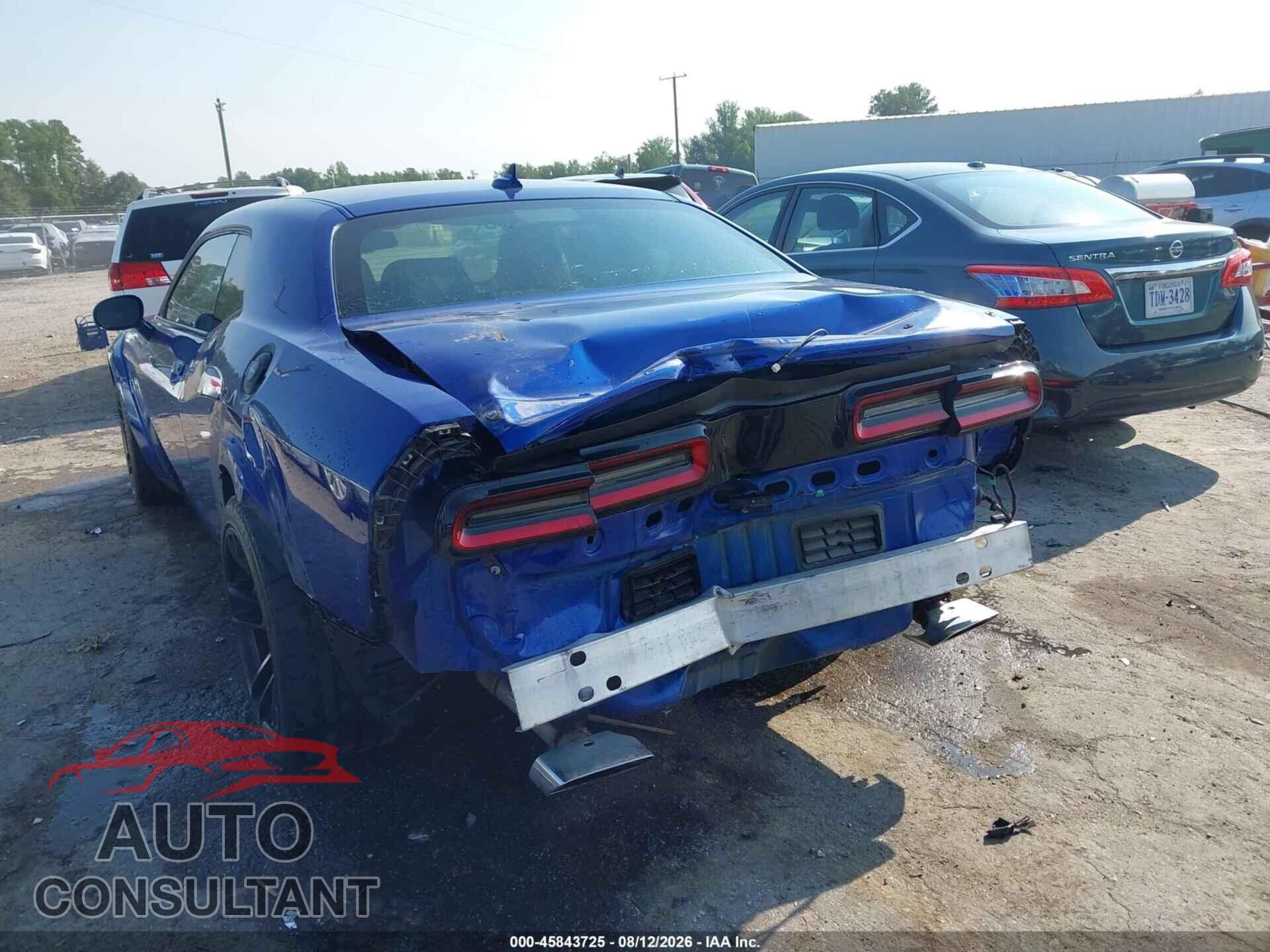 DODGE CHALLENGER 2021 - 2C3CDZFJ2MH609568