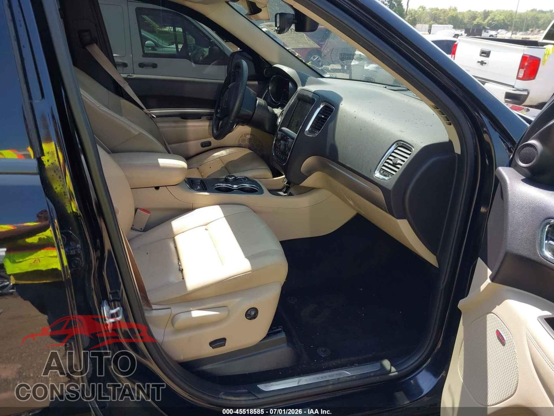 DODGE DURANGO 2017 - 1C4RDJDG9HC834108