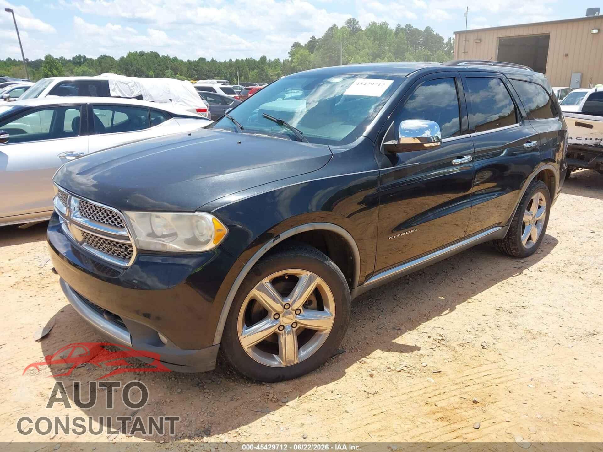 DODGE DURANGO 2012 - 1C4SDJET0CC205018