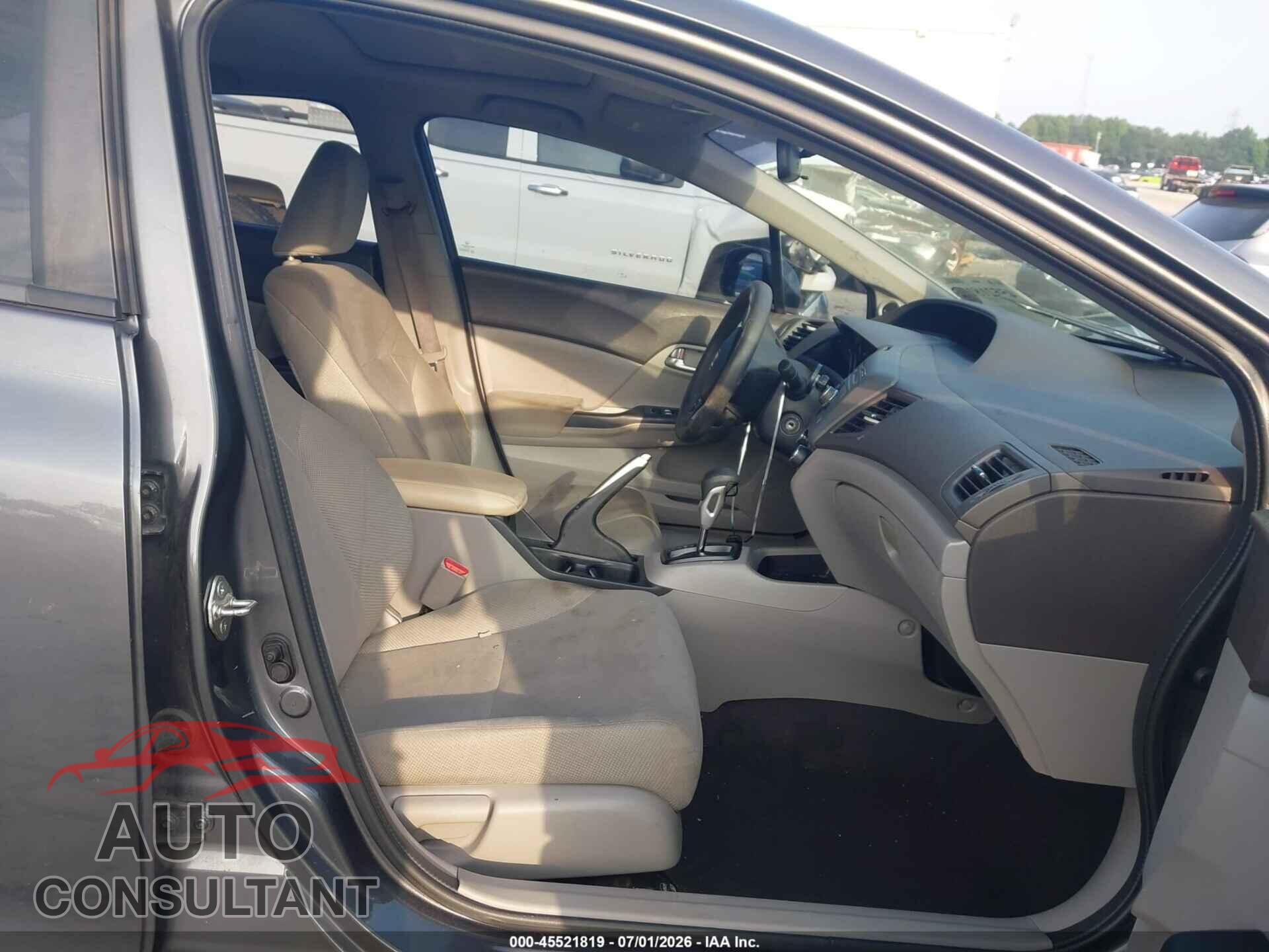 HONDA CIVIC 2012 - 2HGFB2F82CH573044