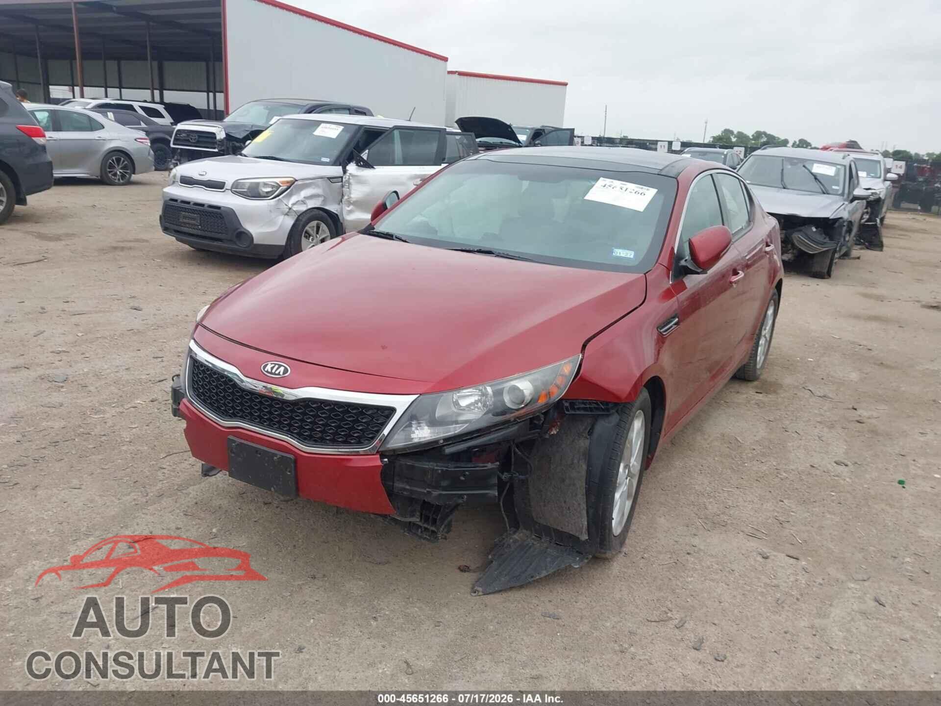 KIA OPTIMA 2011 - KNAGN4A77B5064672