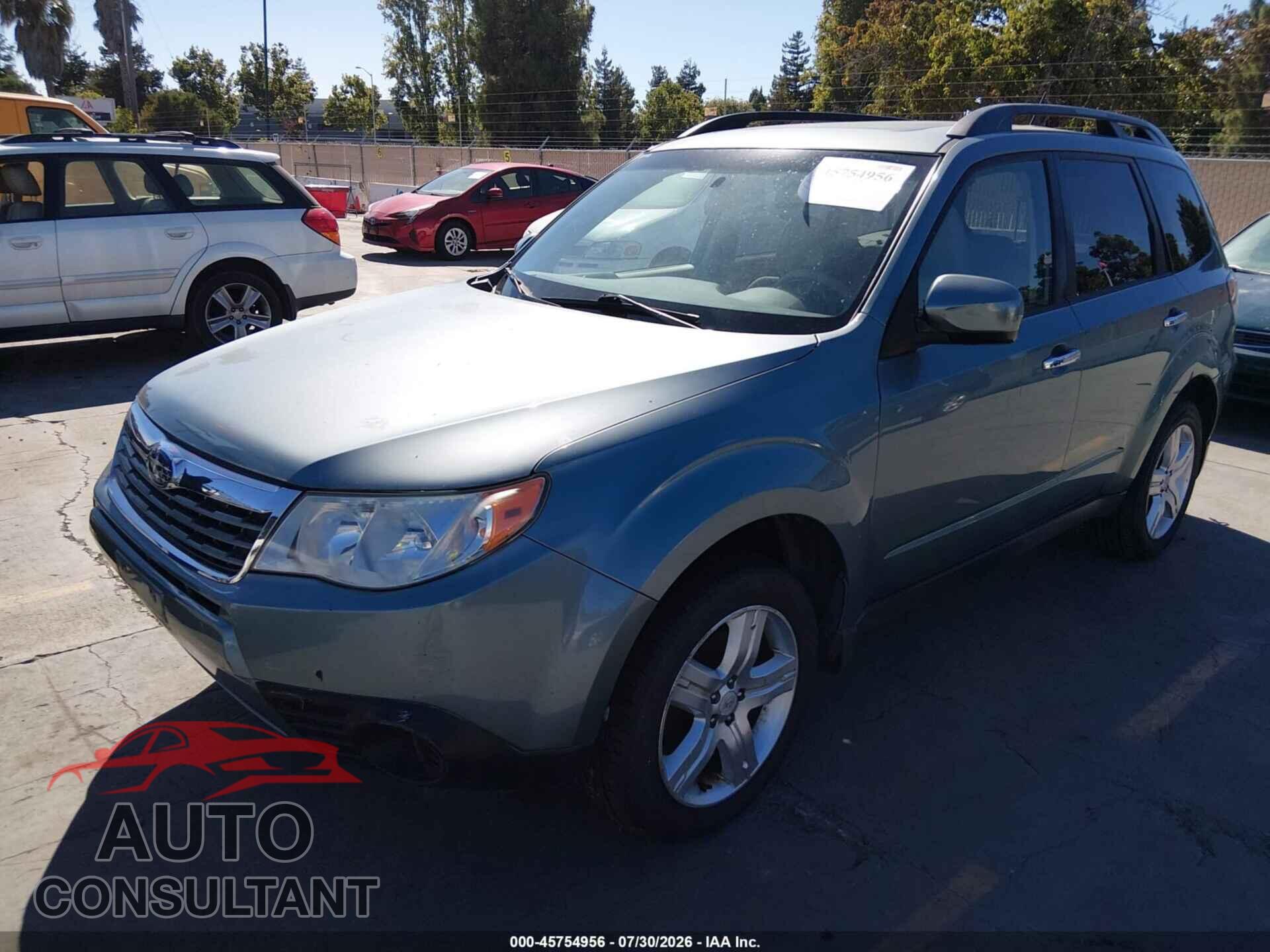 SUBARU FORESTER 2009 - JF2SH63669H716454