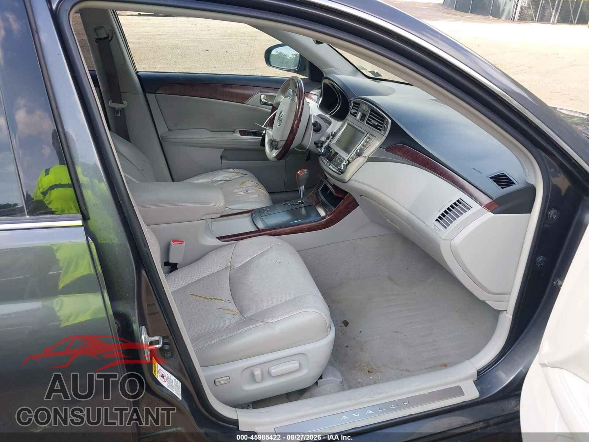 TOYOTA AVALON 2011 - 4T1BK3DB1BU424701