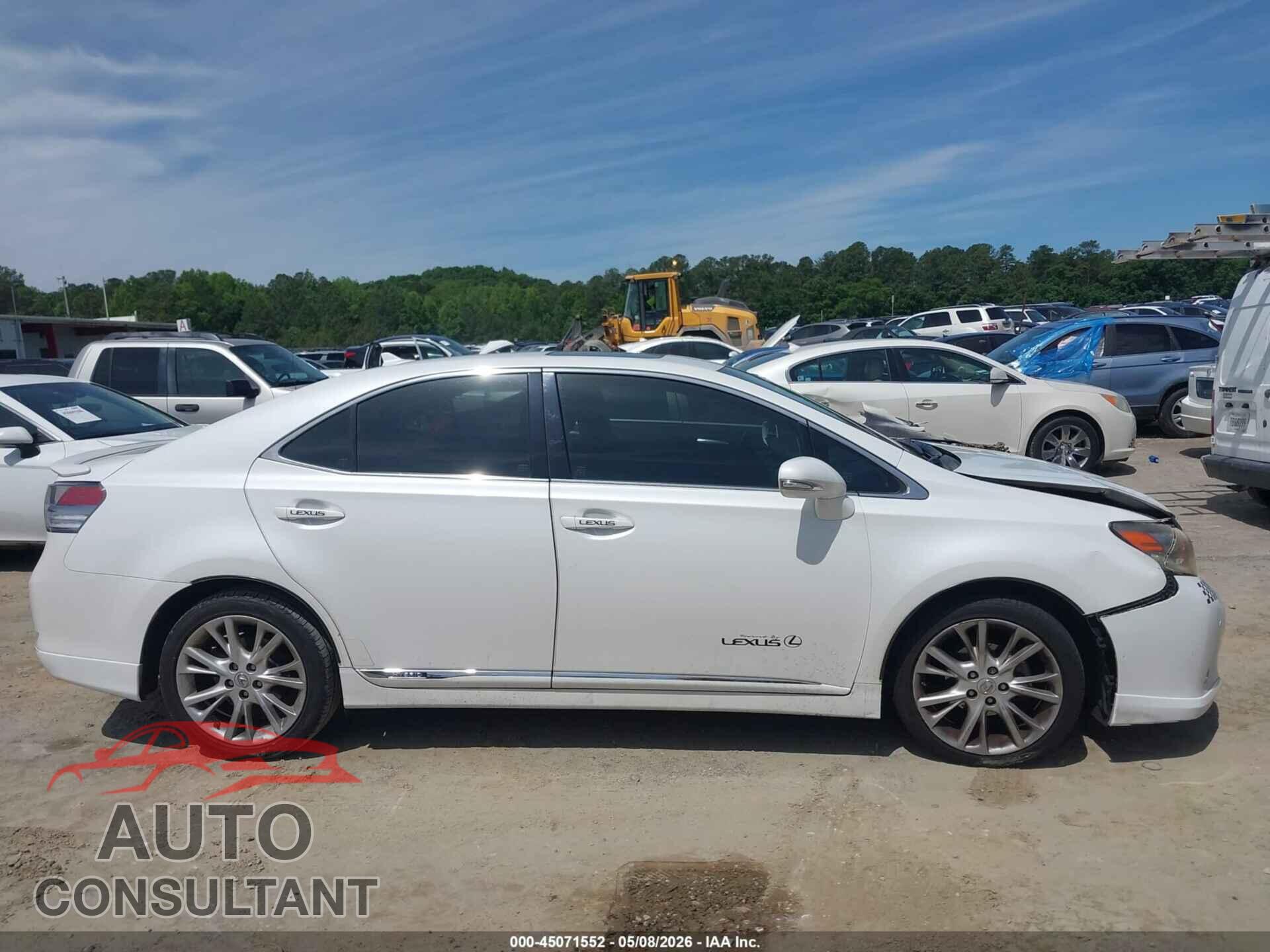 LEXUS HS 250H 2010 - JTHBB1BA7A2003805