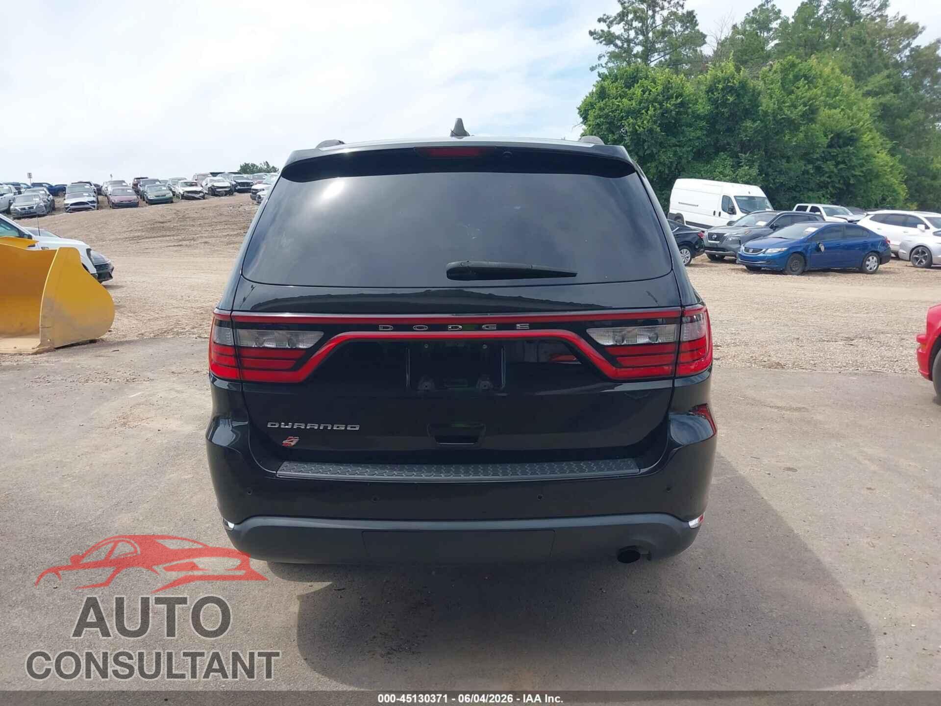 DODGE DURANGO 2019 - 1C4RDJAG2KC705591