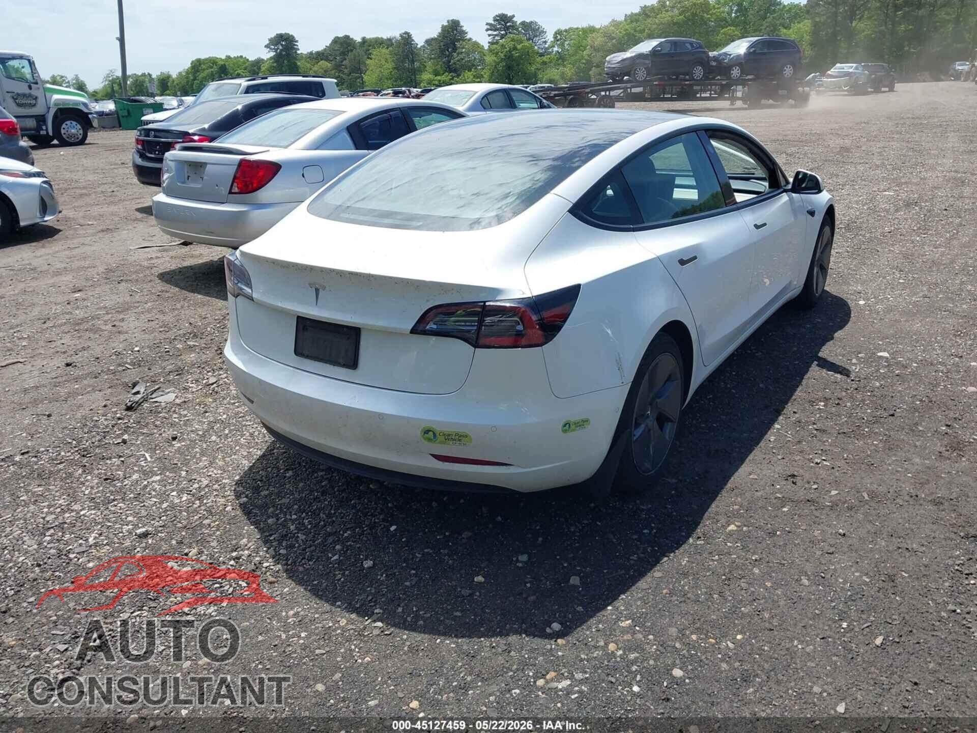 TESLA MODEL 3 2021 - 5YJ3E1EA7MF099039