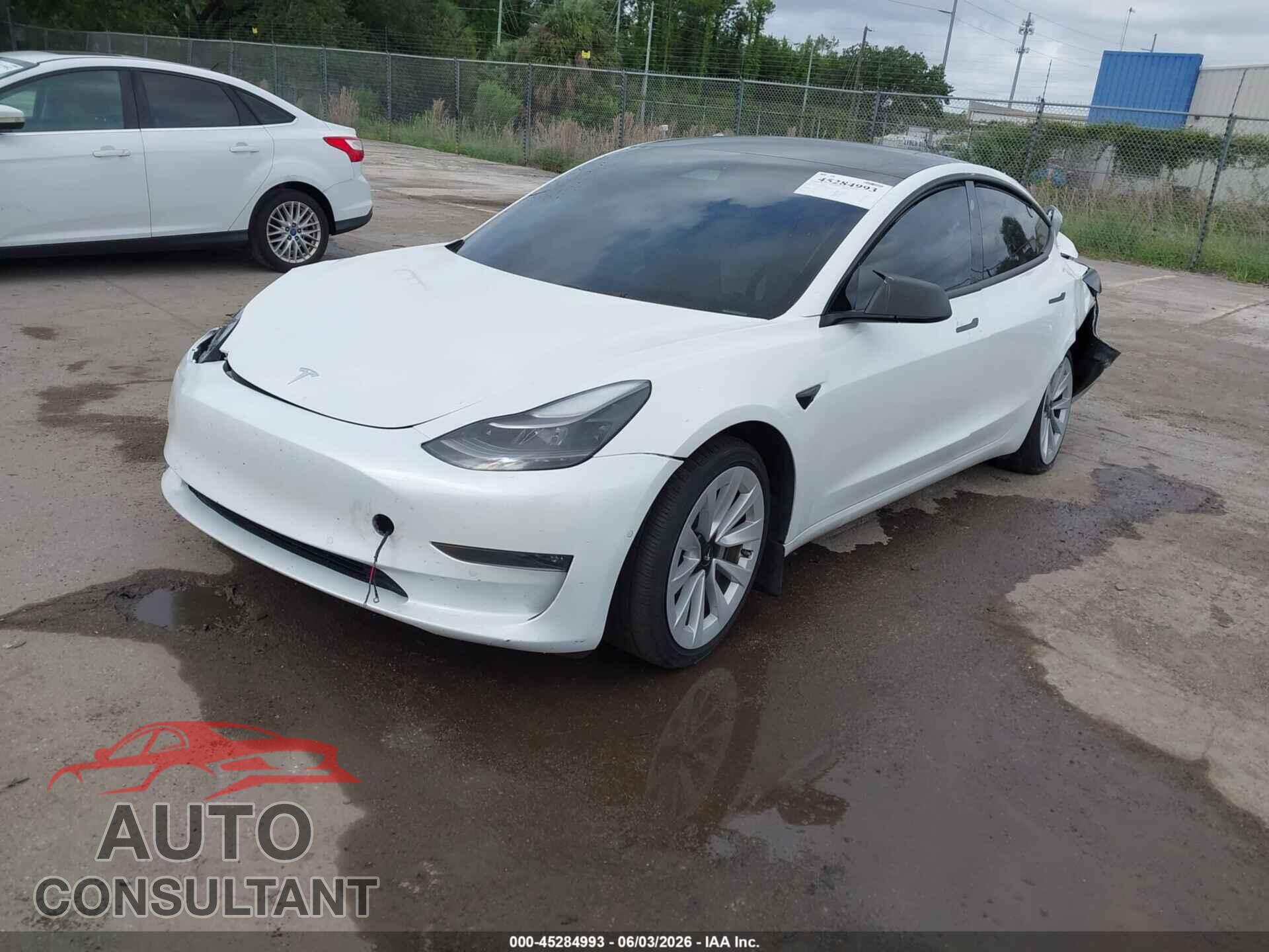 TESLA MODEL 3 2022 - 5YJ3E1EB7NF103763