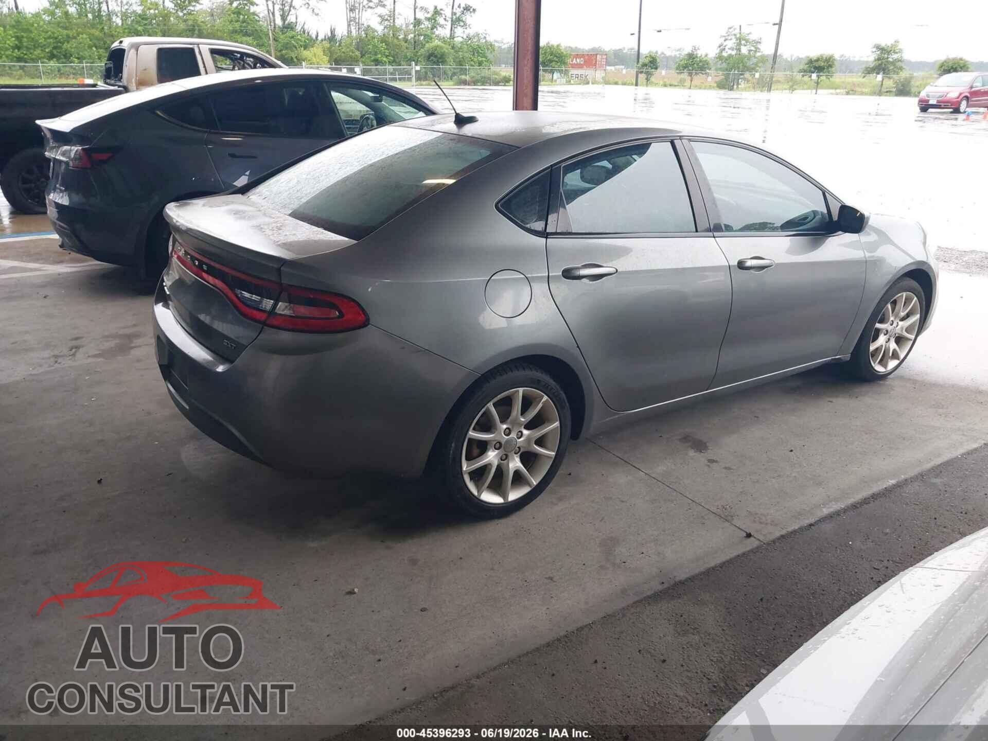 DODGE DART 2013 - 1C3CDFBA9DD708373