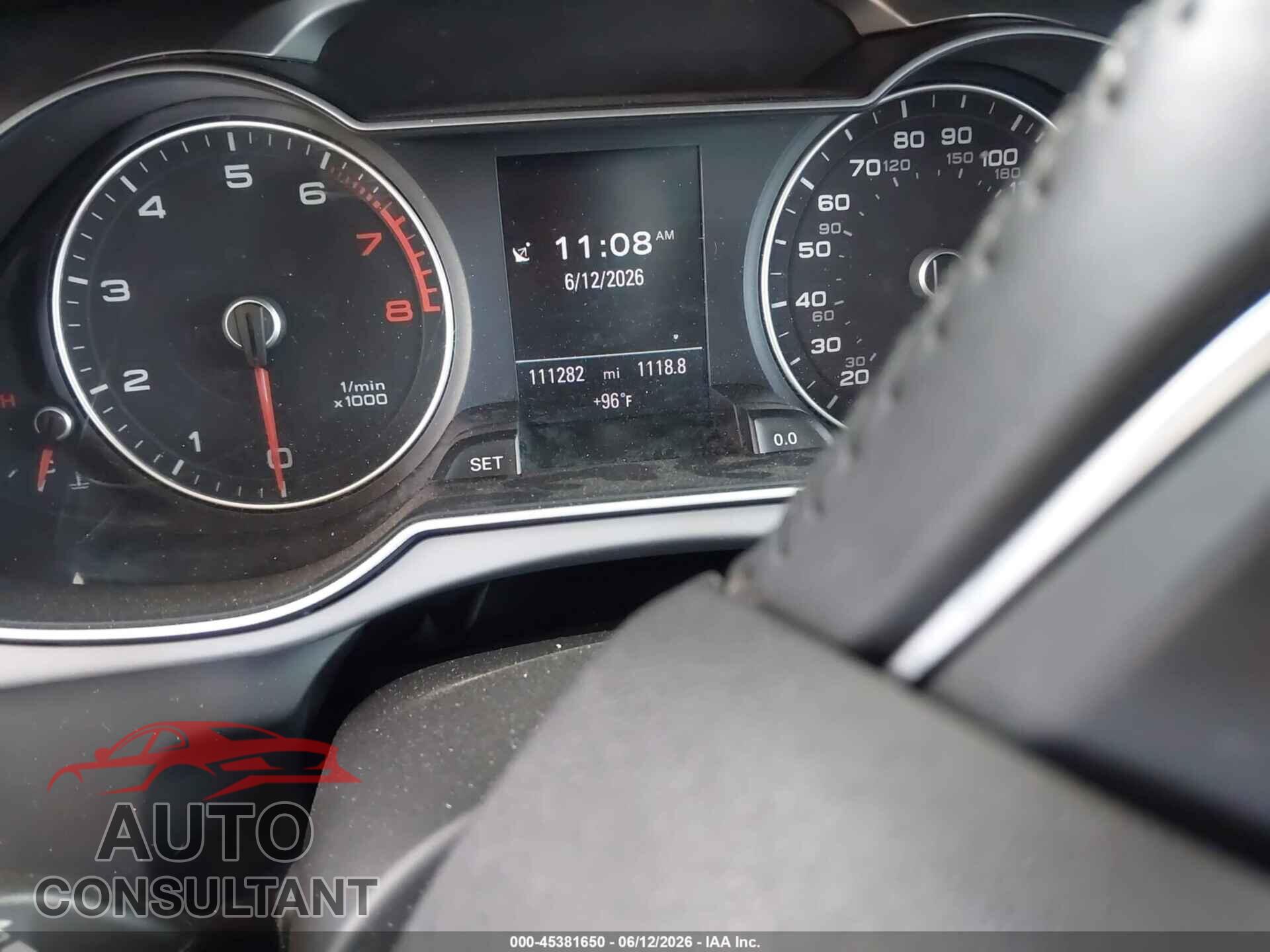 AUDI A4 2013 - WAUEFAFL7DN009991