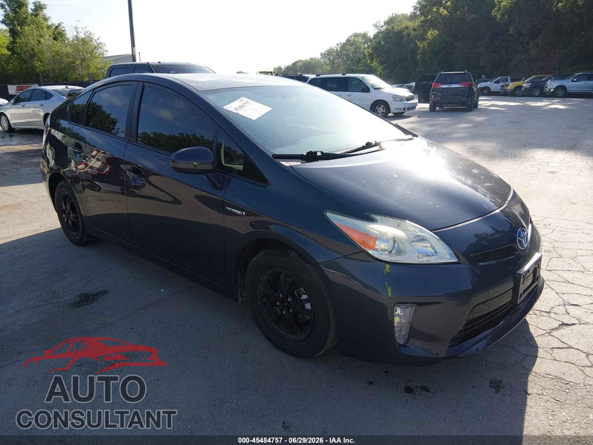 TOYOTA PRIUS 2014 - JTDKN3DU0E1754316