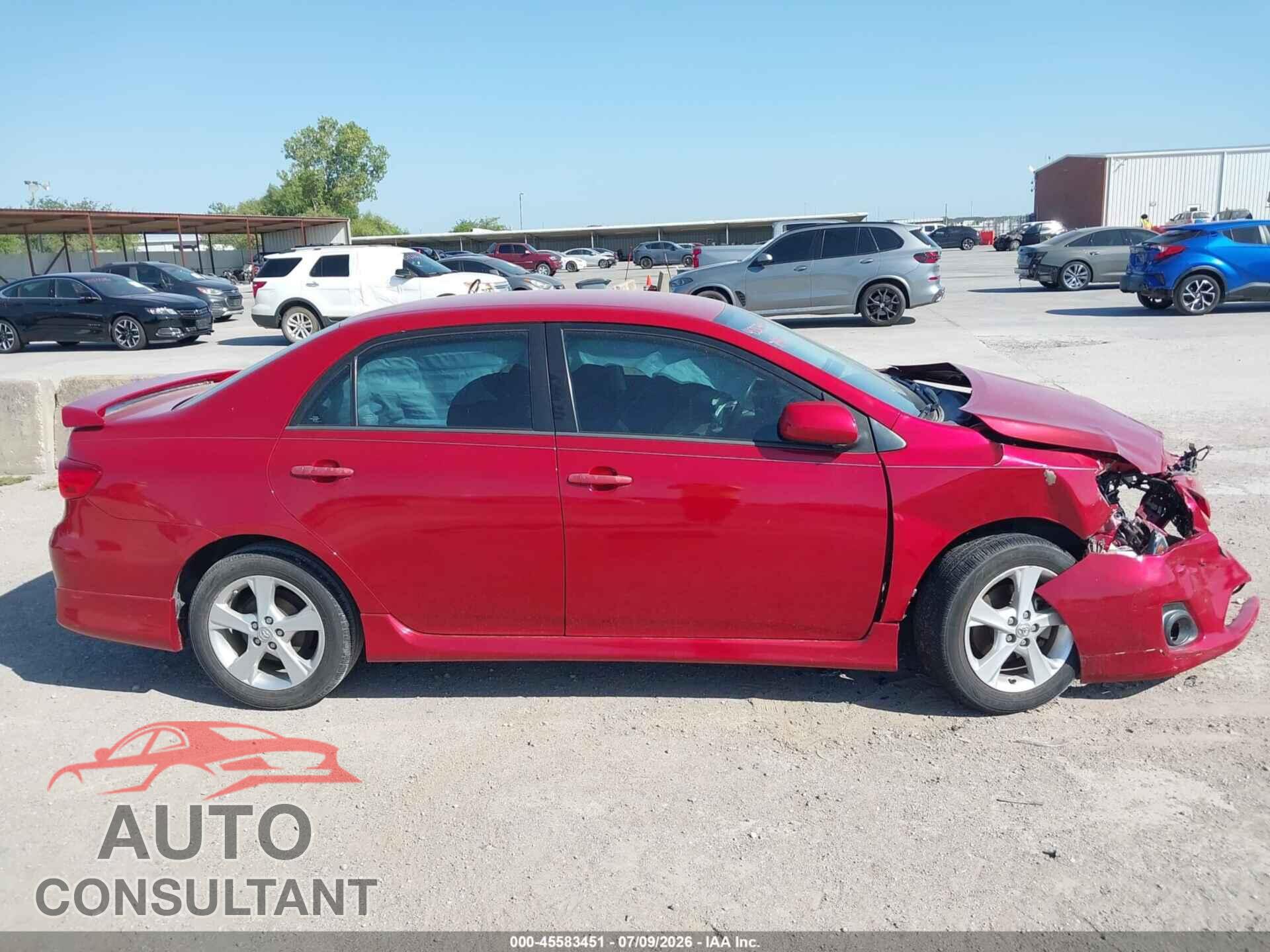 TOYOTA COROLLA 2013 - 5YFBU4EEXDP140044