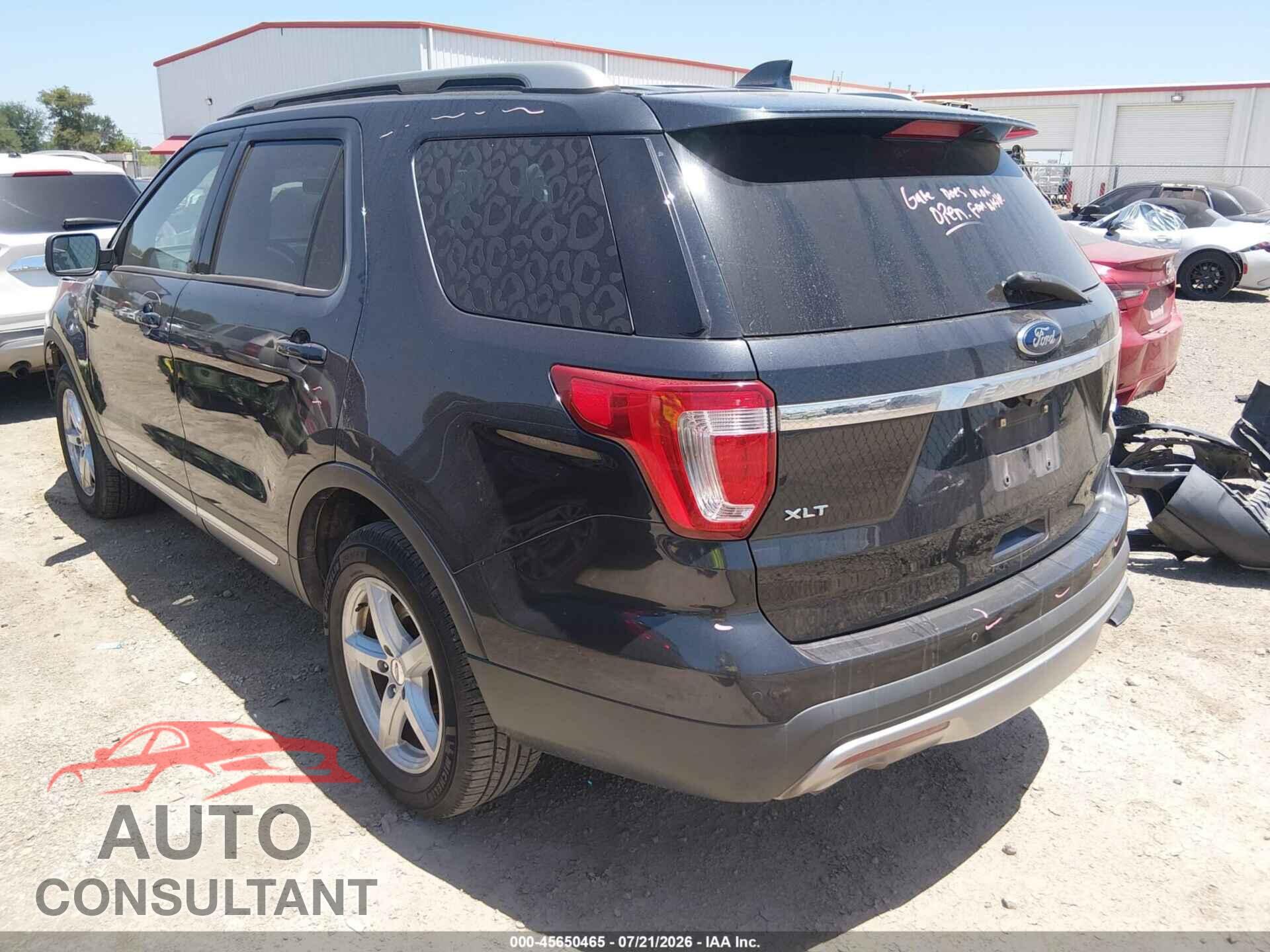 FORD EXPLORER 2017 - 1FM5K8D88HGD33110