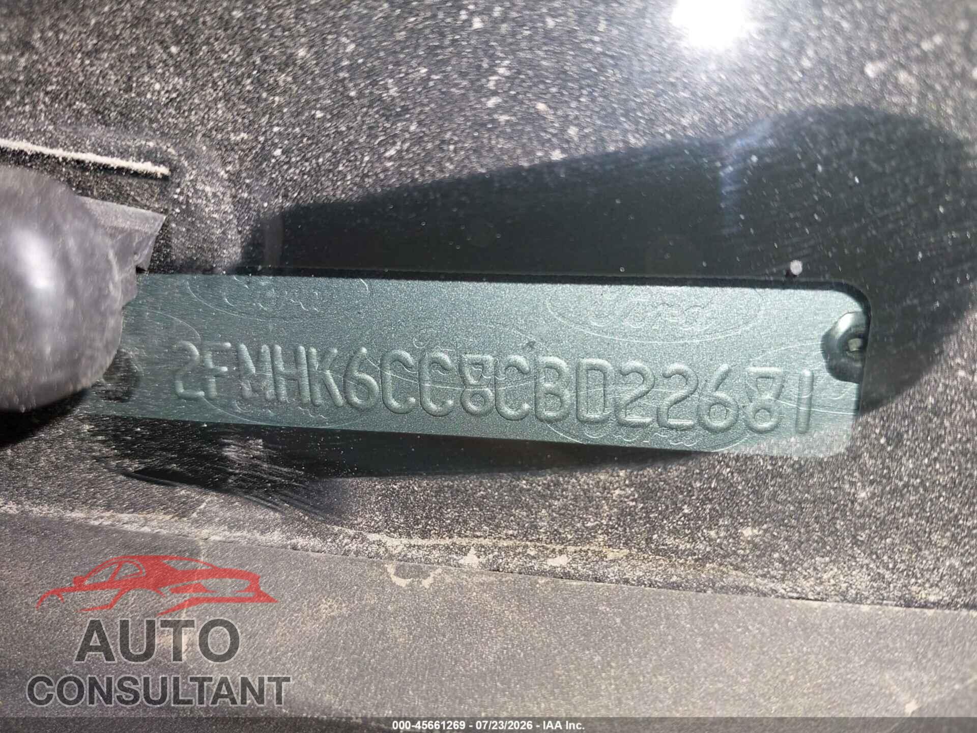 FORD FLEX 2012 - 2FMHK6CC8CBD22681