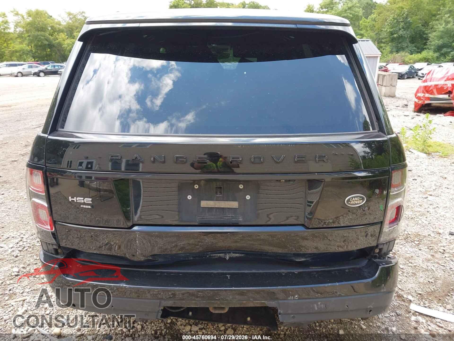 LAND ROVER RANGE ROVER 2020 - SALGS2SE7LA569268
