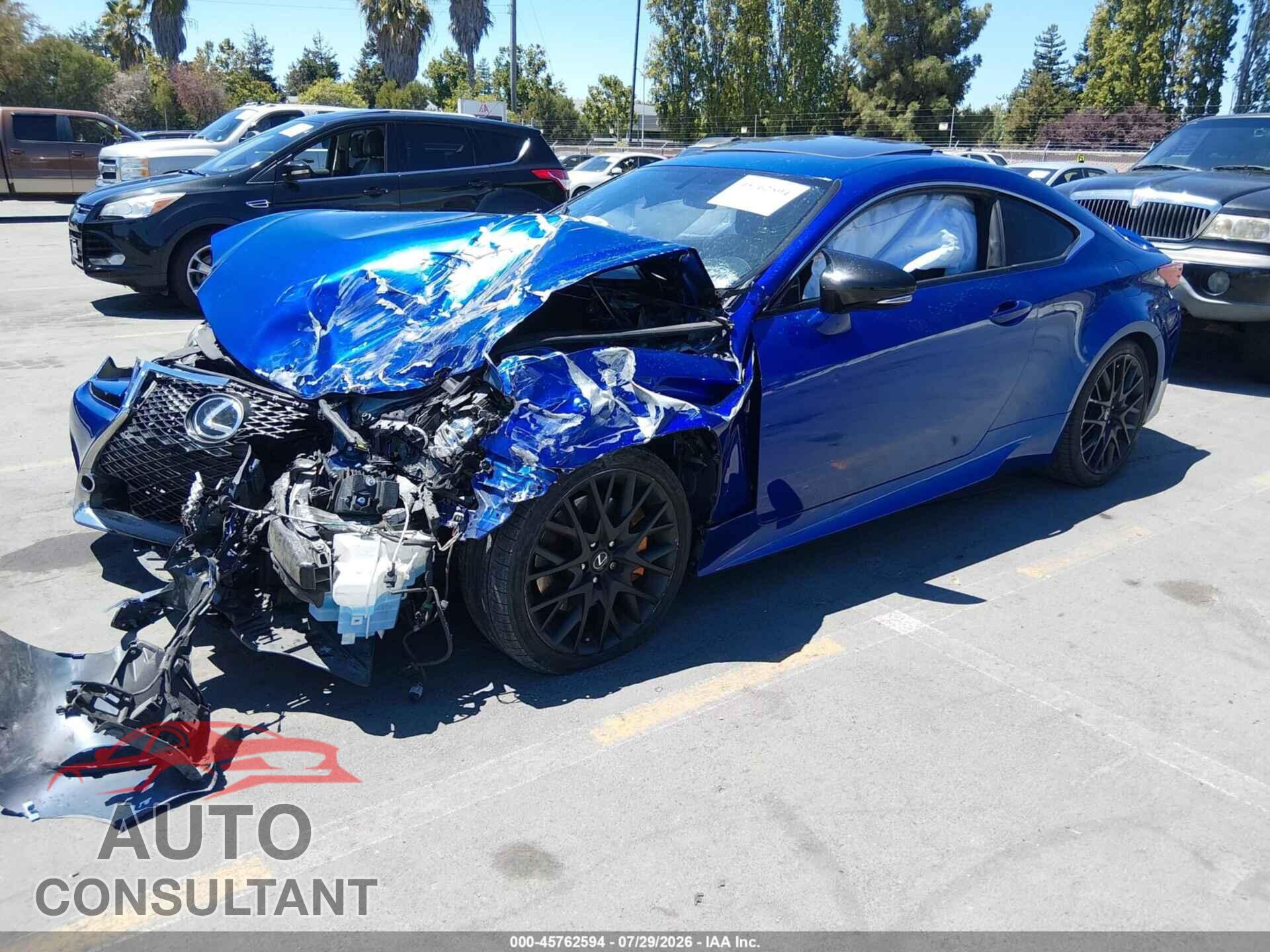 LEXUS RC 350 2015 - JTHHE5BC6F5002483