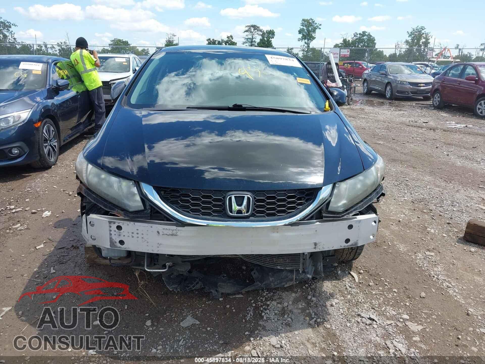 HONDA CIVIC 2013 - 19XFB2F55DE044463