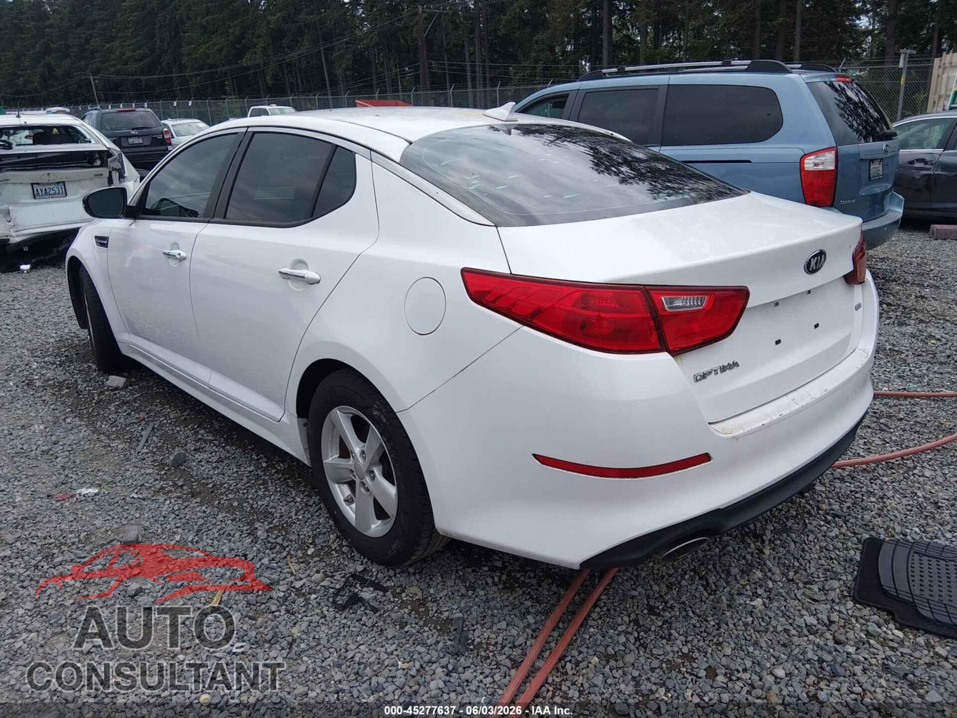 KIA OPTIMA 2015 - KNAGM4A77F5632802