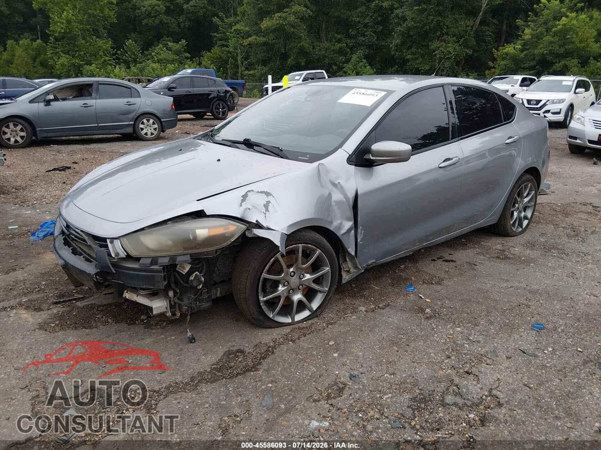 DODGE DART 2015 - 1C3CDFBB4FD187770